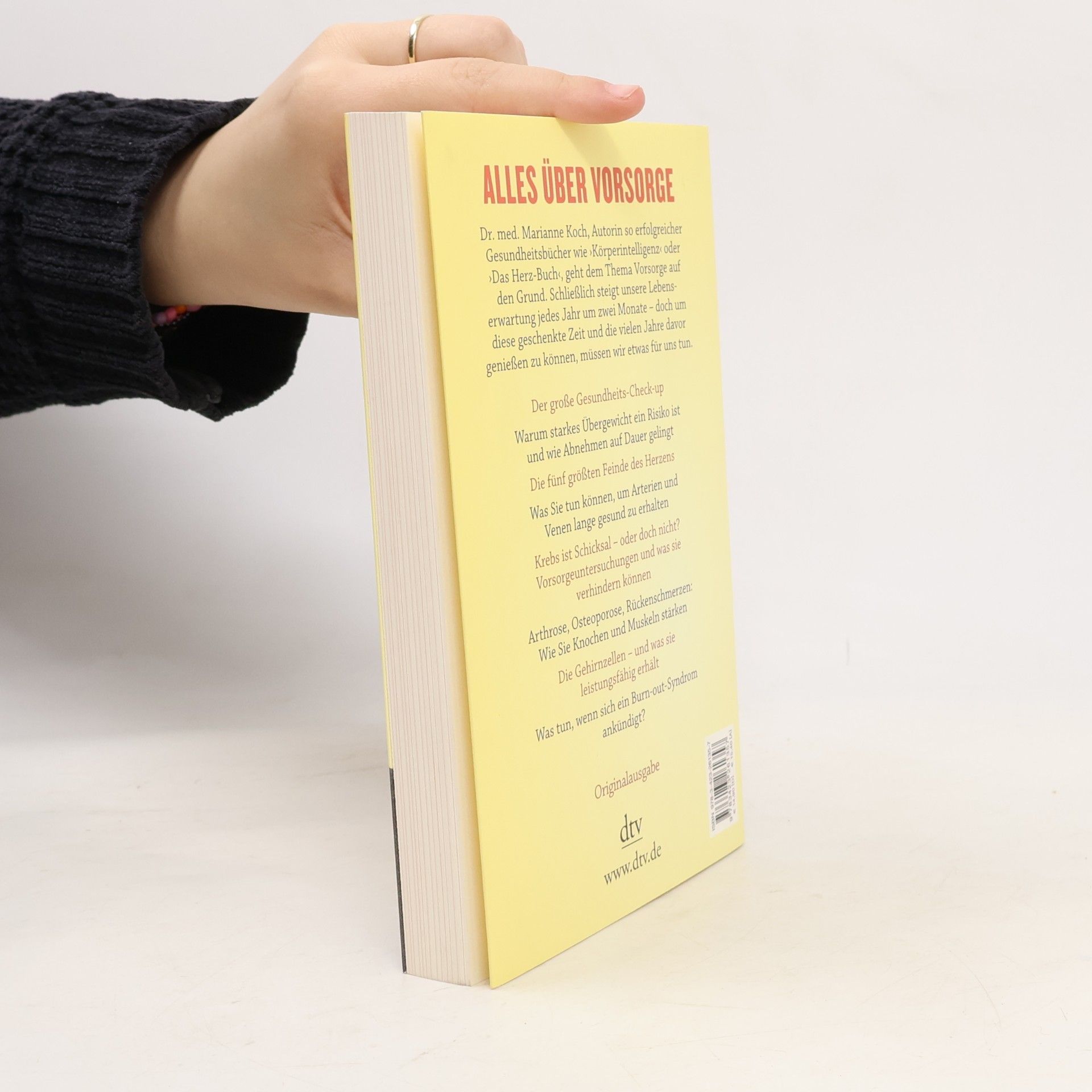 Marianne Koch Das Vorsorge-Buch