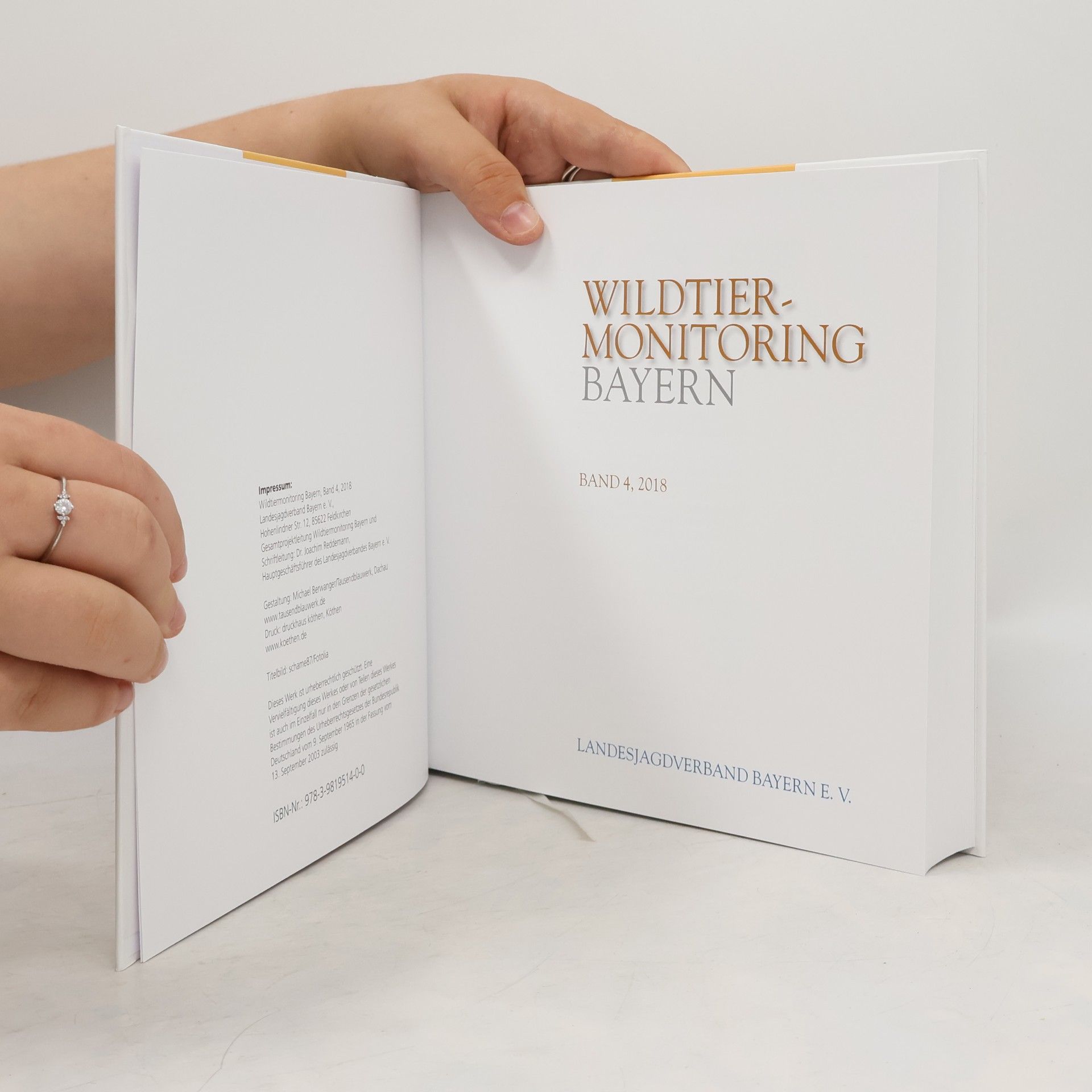 kolektiv Wildtiermonitoring Bayern, Band 4, 2018