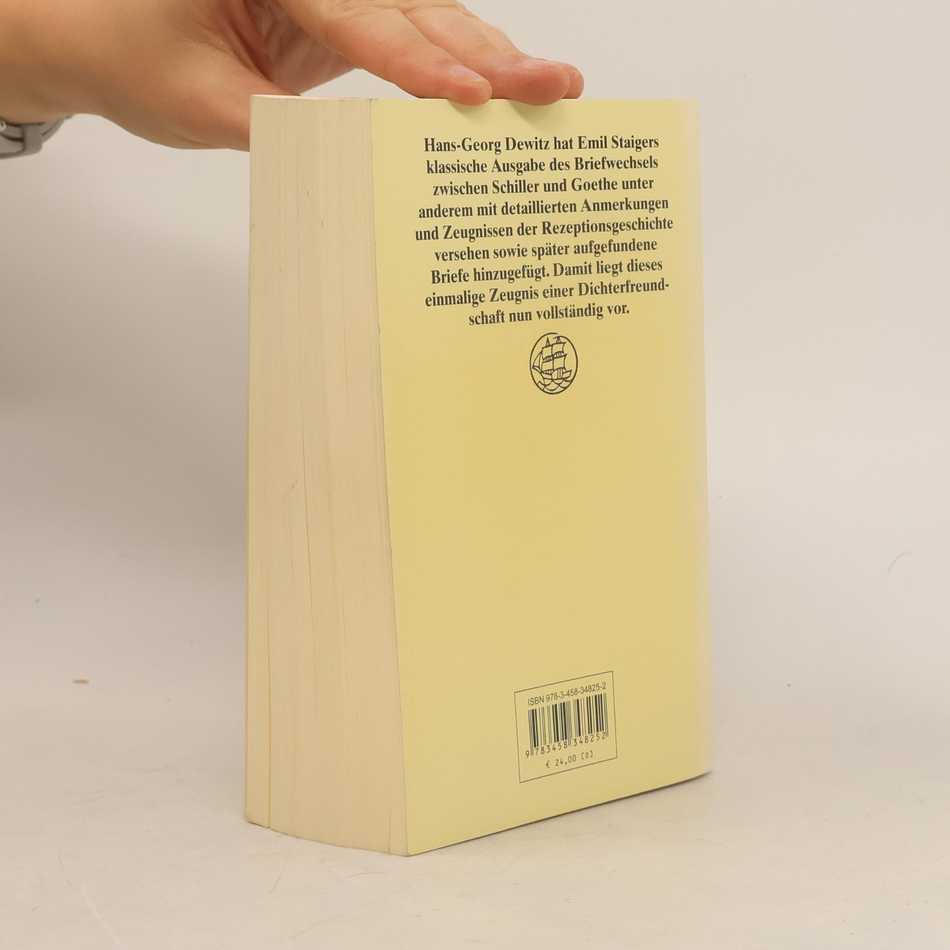 Friedrich Schiller Der Briefwechsel zwischen Schiller und Goethe
