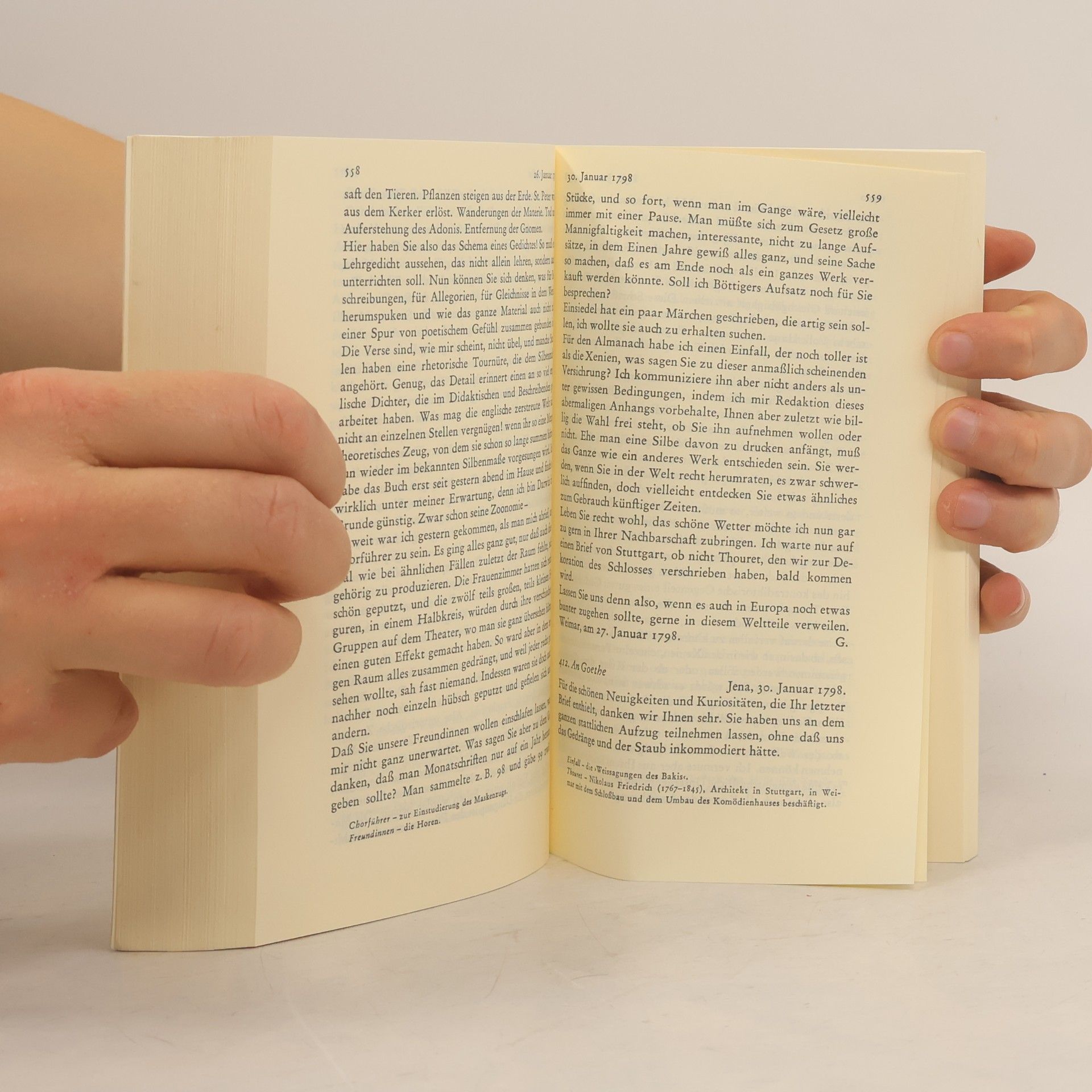 Friedrich Schiller Der Briefwechsel zwischen Schiller und Goethe