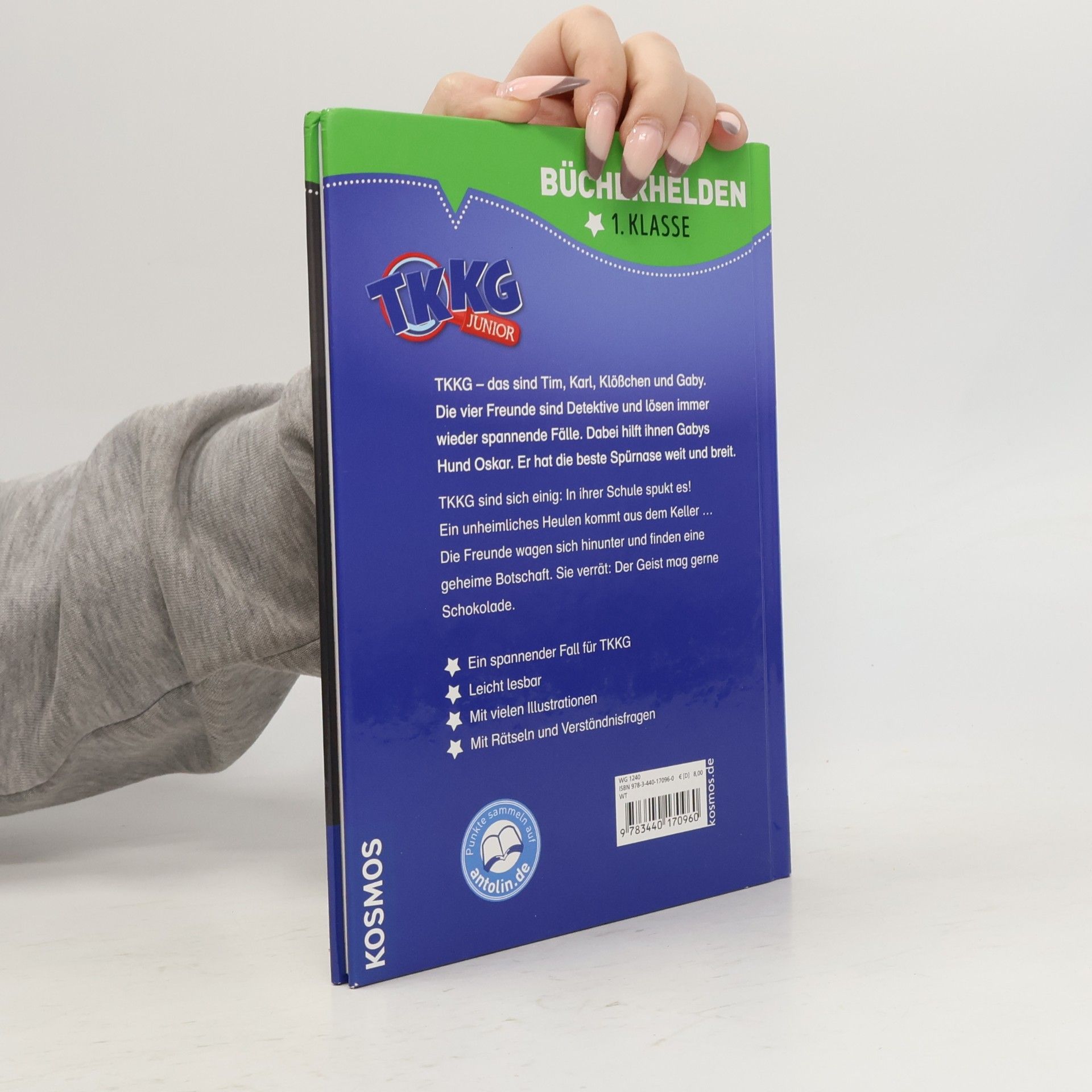 Kirsten Vogel TKKG Junior, Bücherhelden 1. Klasse, Spuk in der Schule