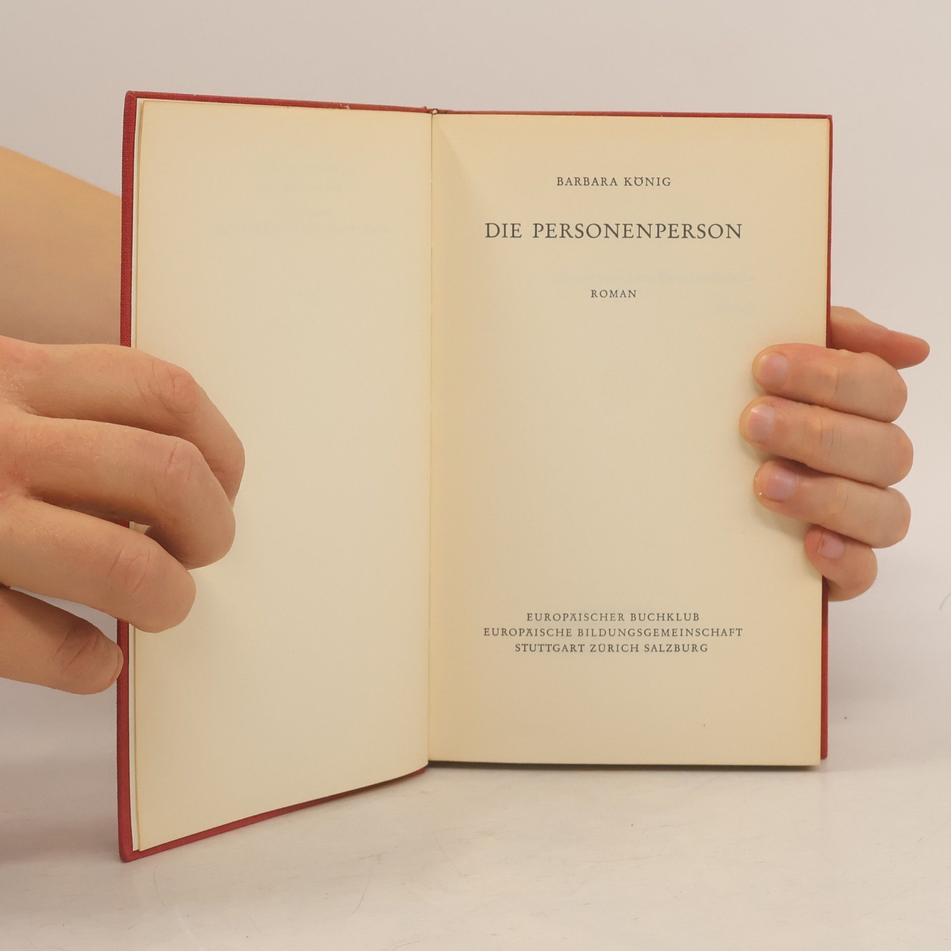 Barbara König Die Personen Person