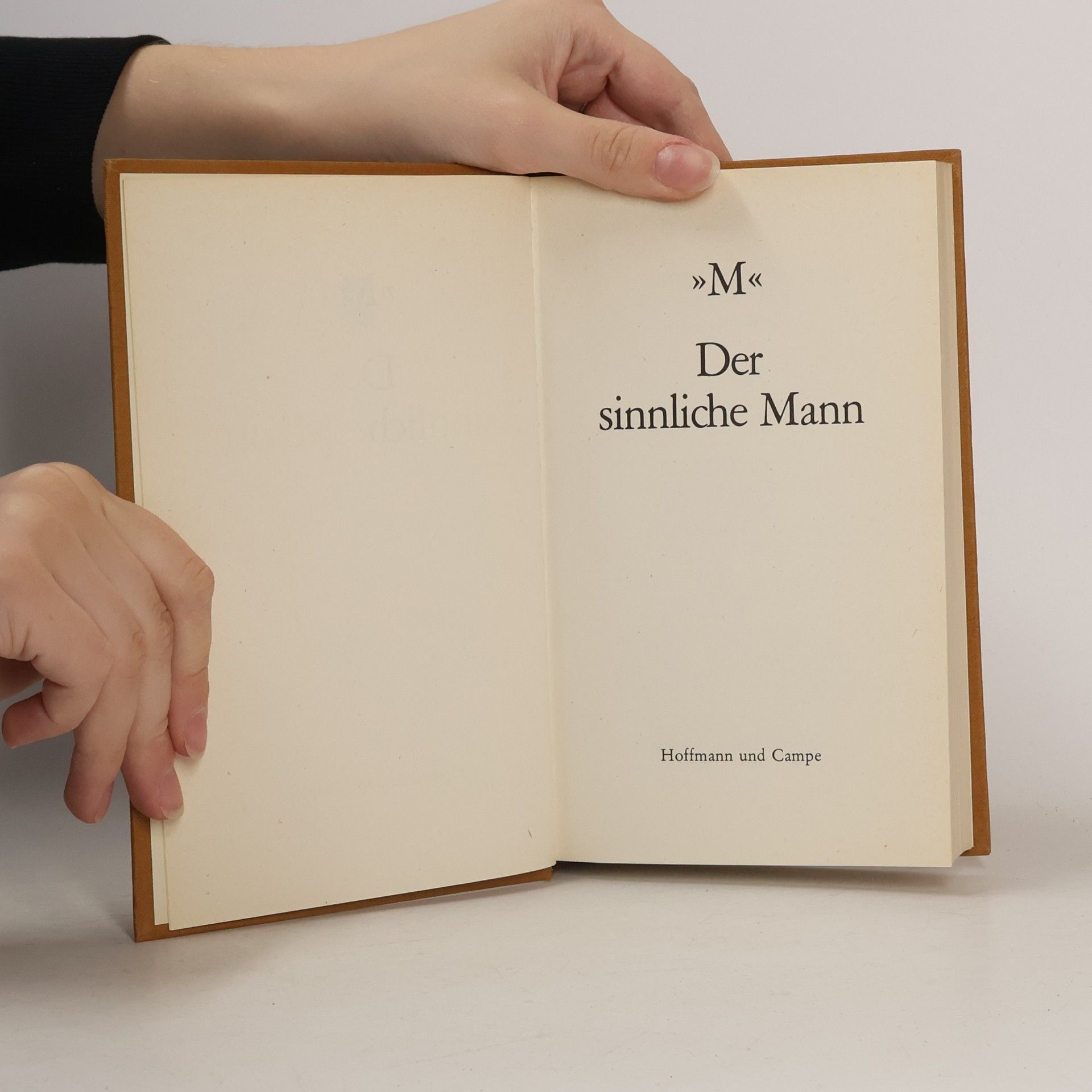 M. Der sinnliche Mann