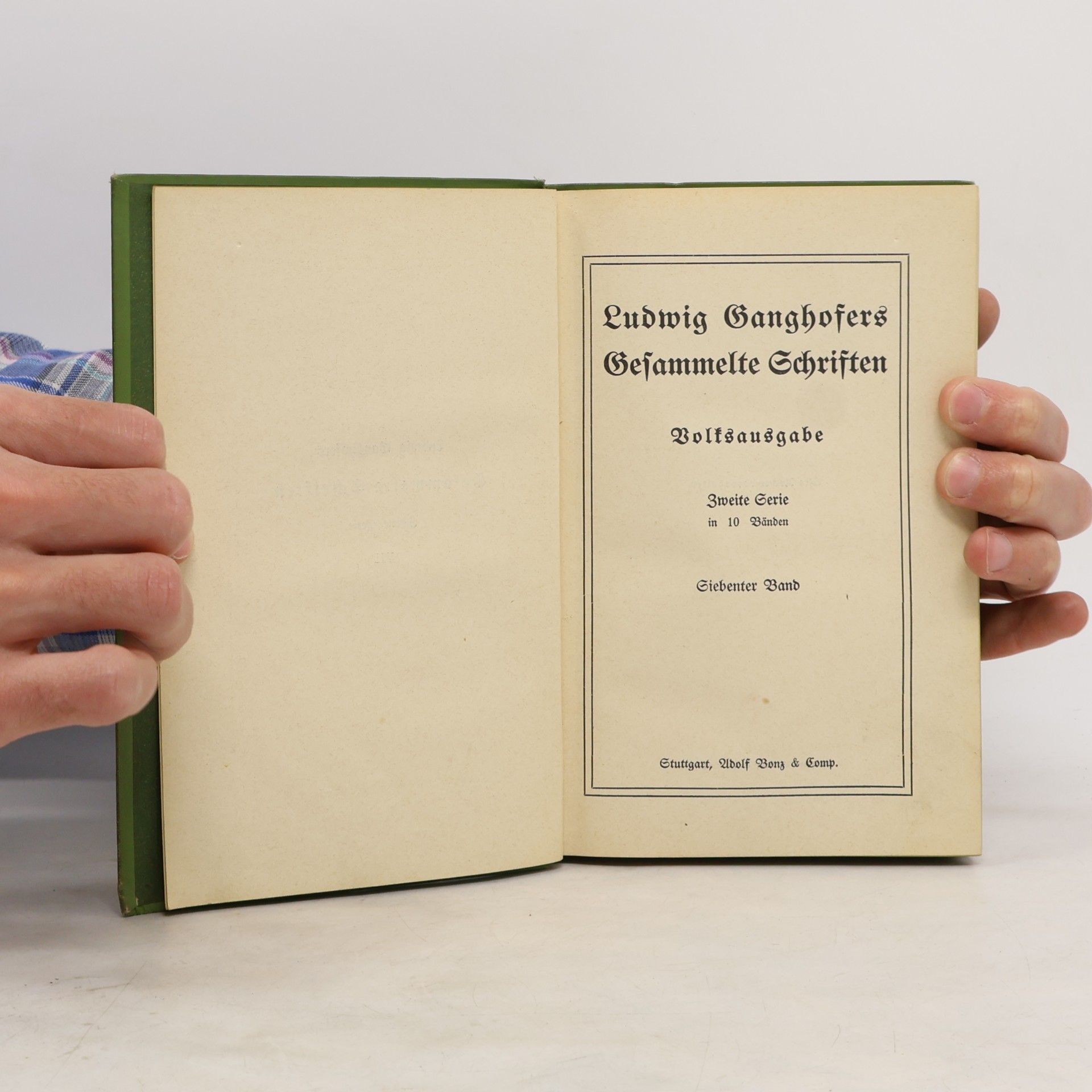 Ludwig Ganghofer Gesammelte Schriften 7