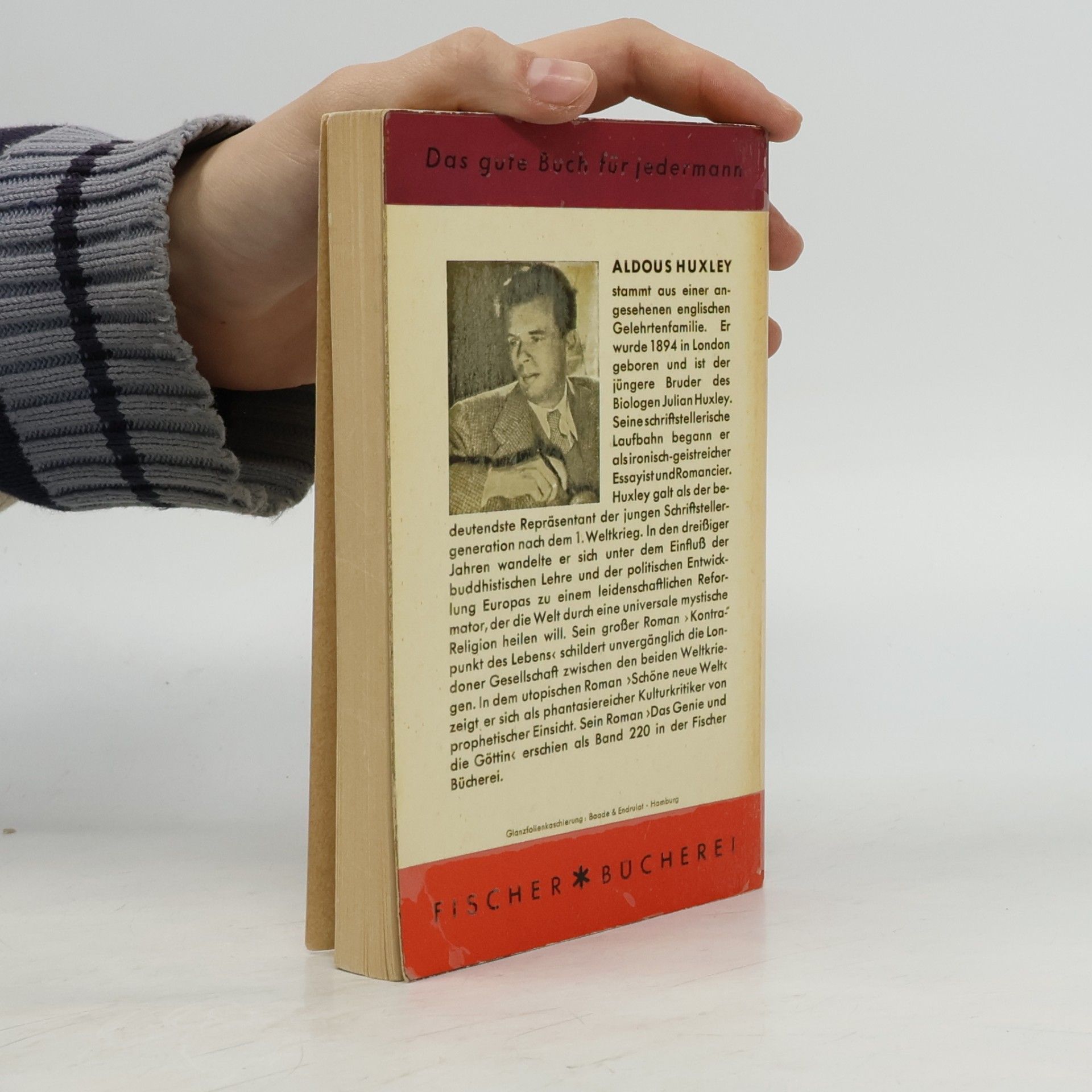 Aldous Huxley Nach vielen Sommern