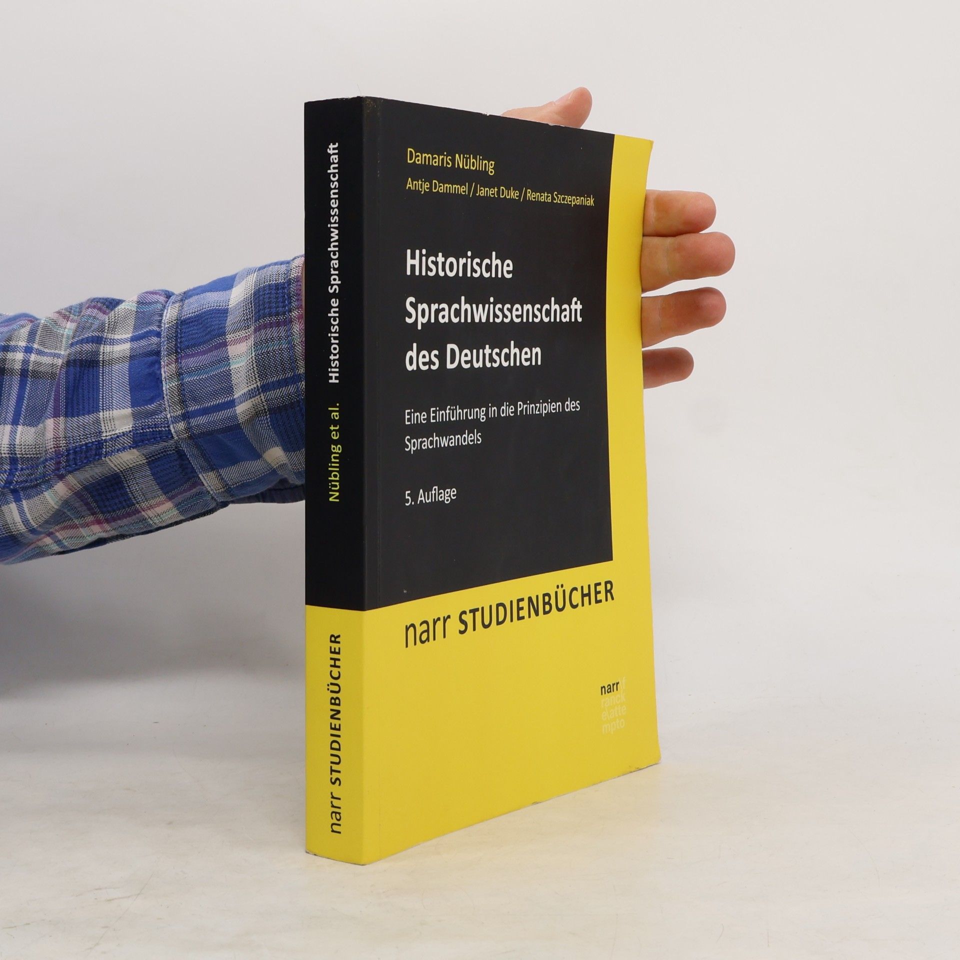Damaris Nübling Narr Studienbücher: Historische Sprachwissenschaft des Deutschen