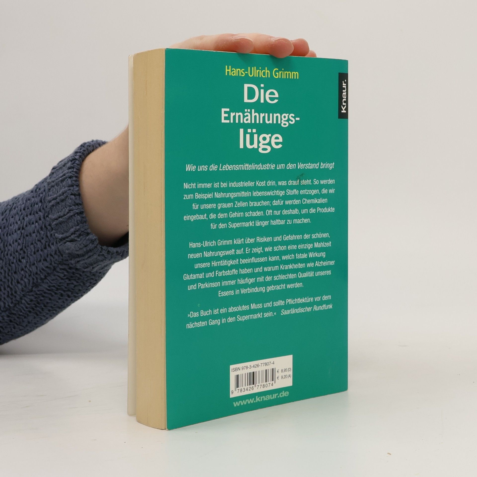 Hans-Ulrich Grimm Die Ernährungslüge