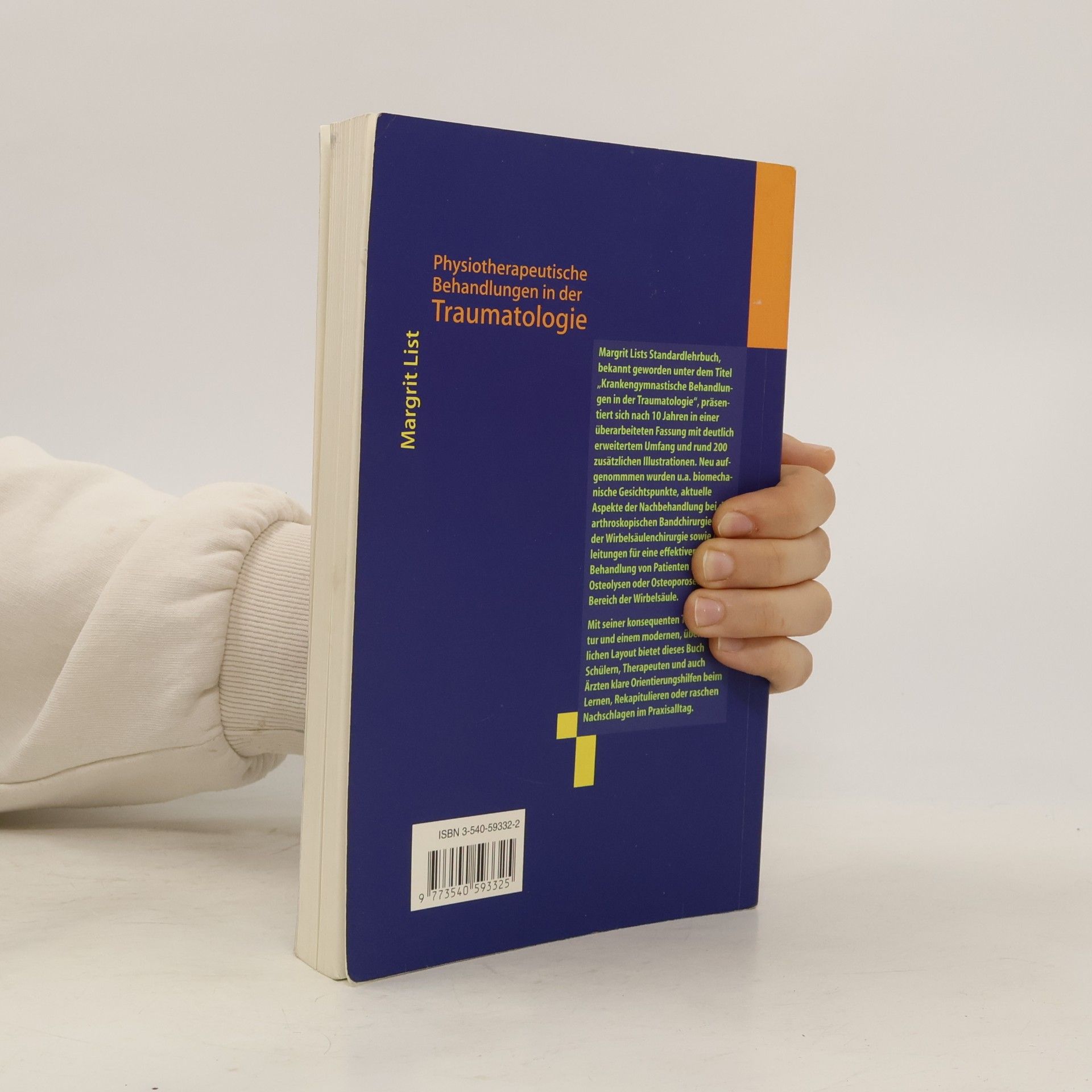 Margrit List Physiotherapeutische Behandlungen in der Traumatologie