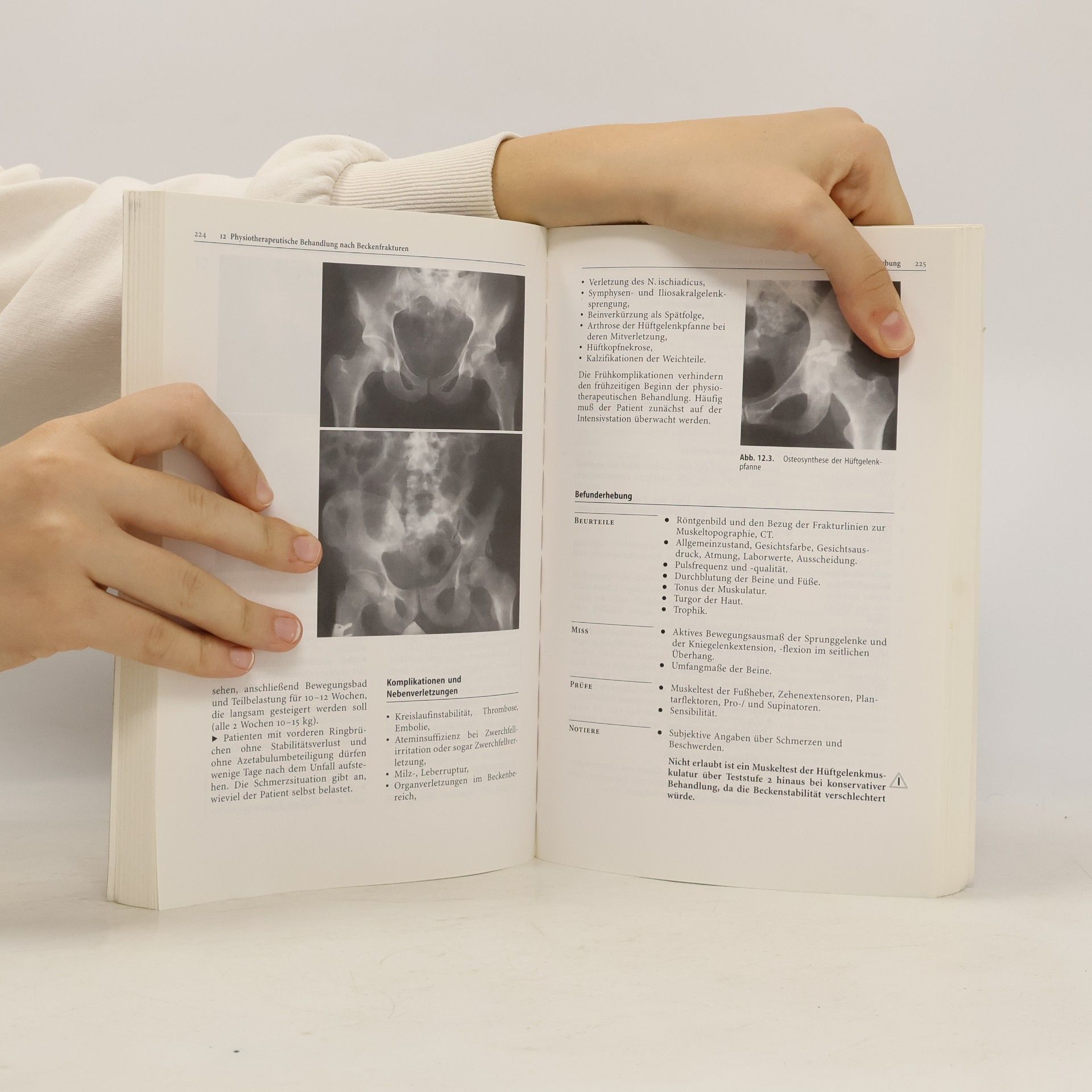 Margrit List Physiotherapeutische Behandlungen in der Traumatologie