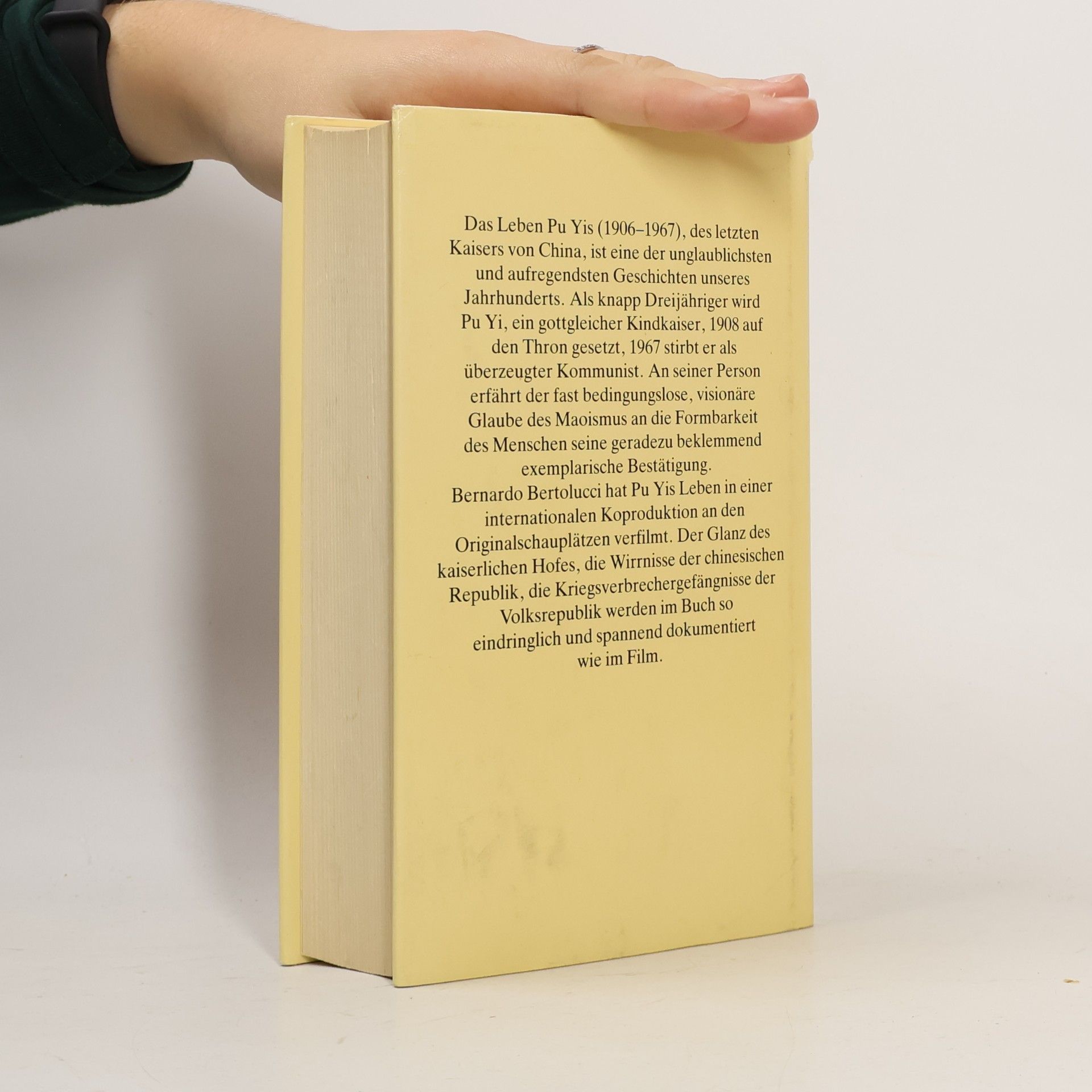 Puyi Ich war Kaiser von China