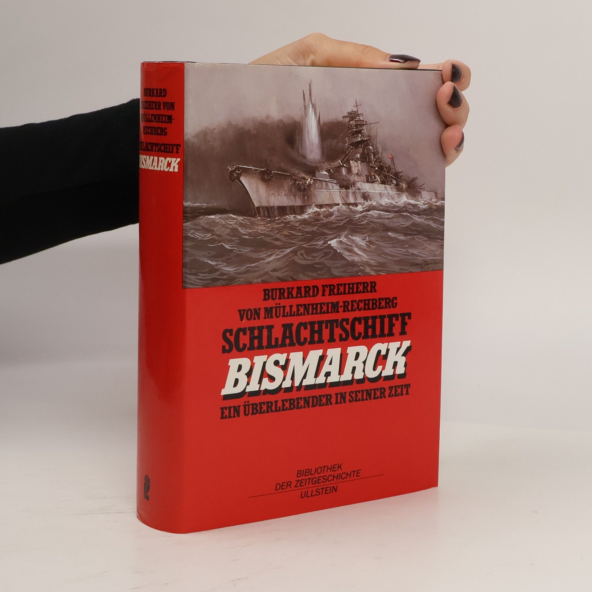 Burkard Freiherr von Müllenheim-Rechberg Schlachtschiff Bismarck