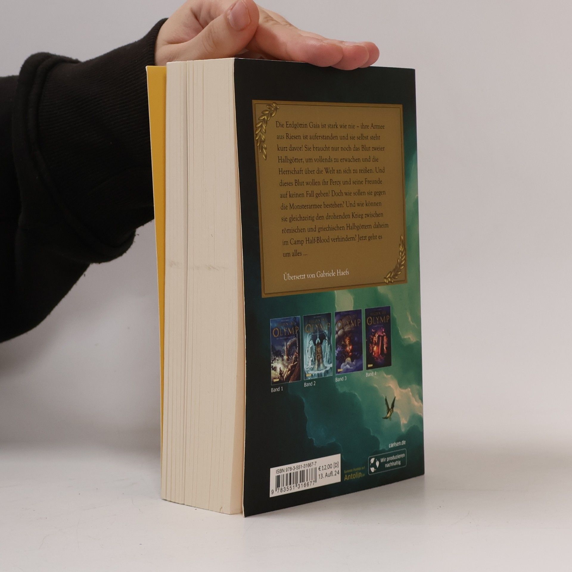 Rick Riordan Helden des Olymp 5