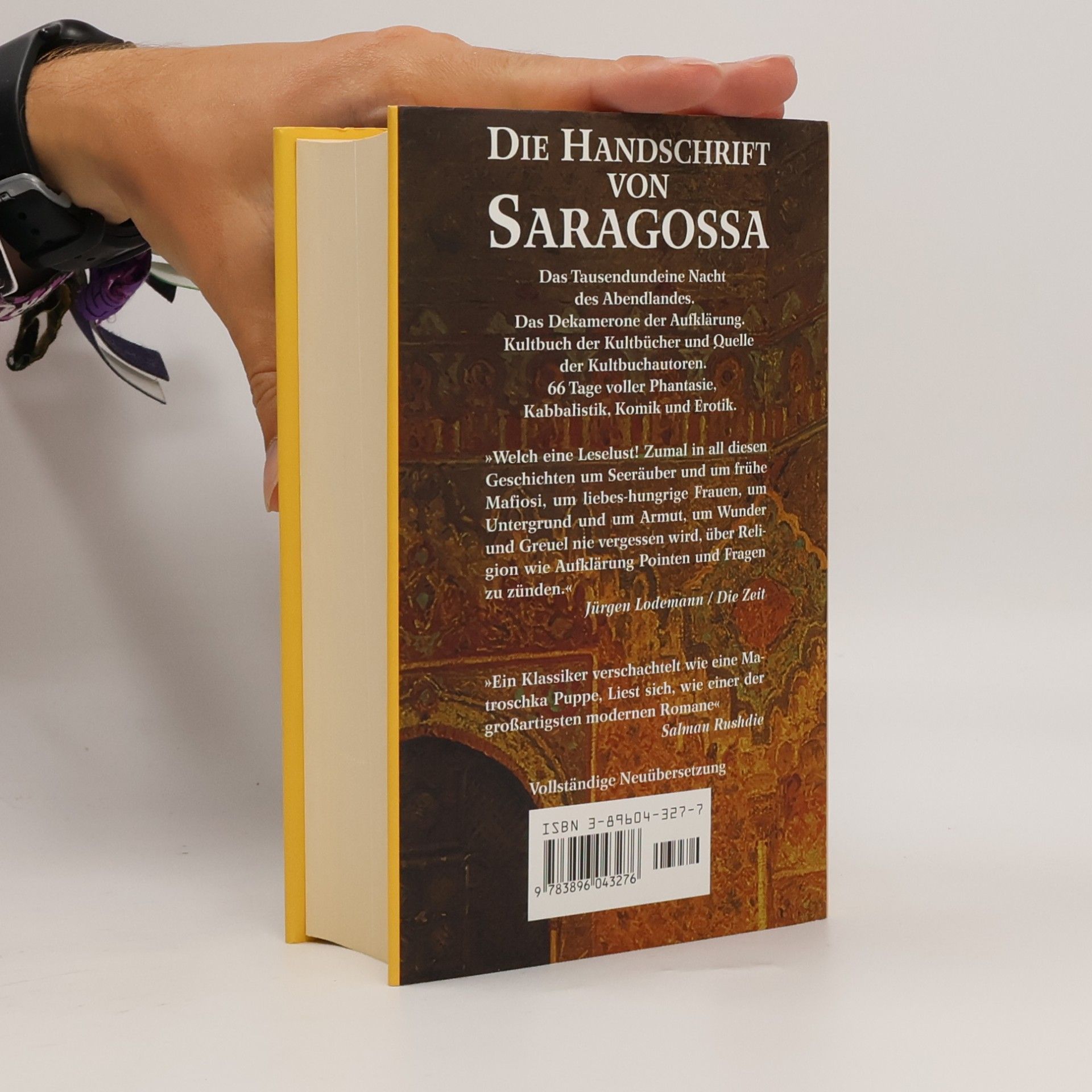 Various authors Die Handschrift von Saragossa - Roman