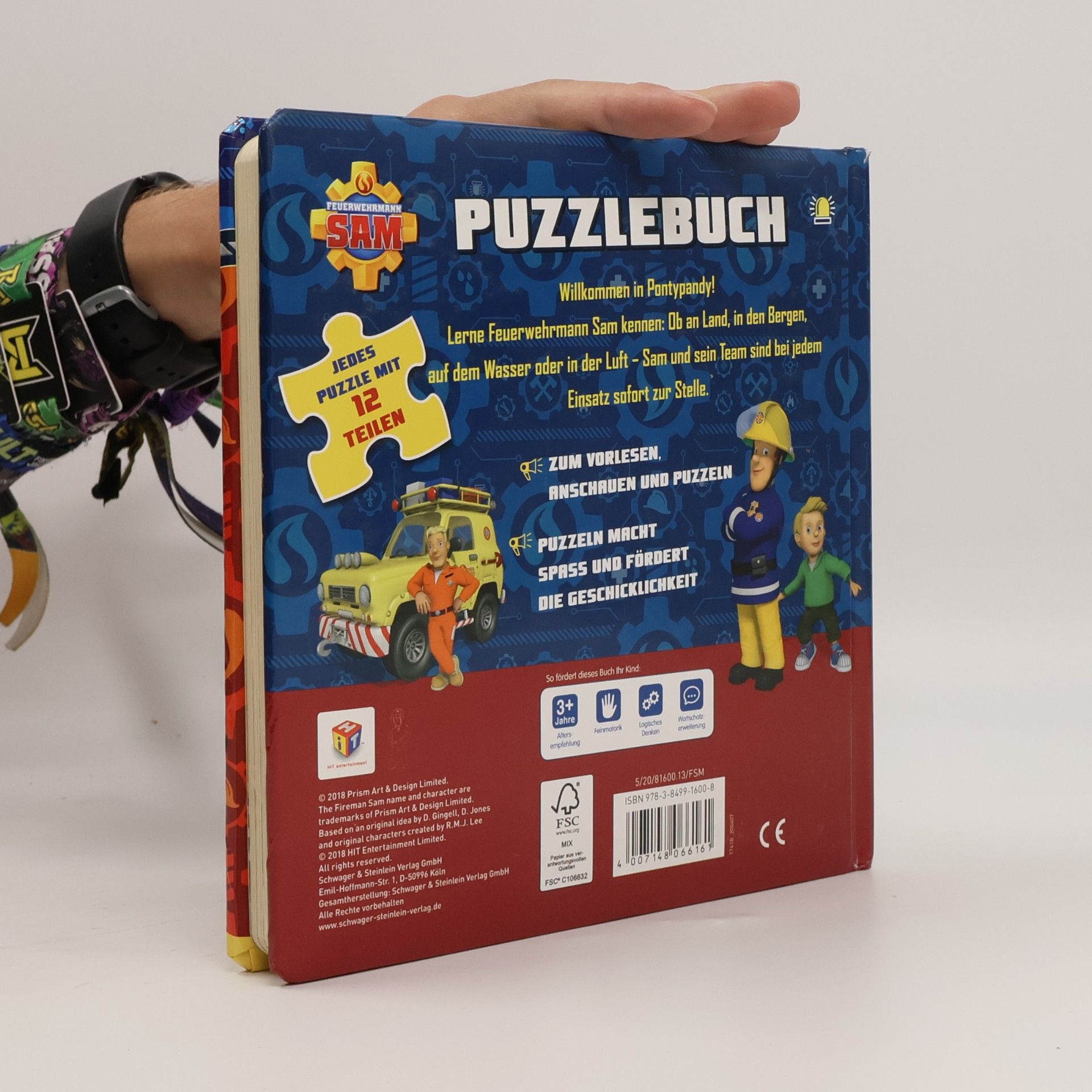 Kolektiv autorů Fireman Sam. Knižka s Puzzle