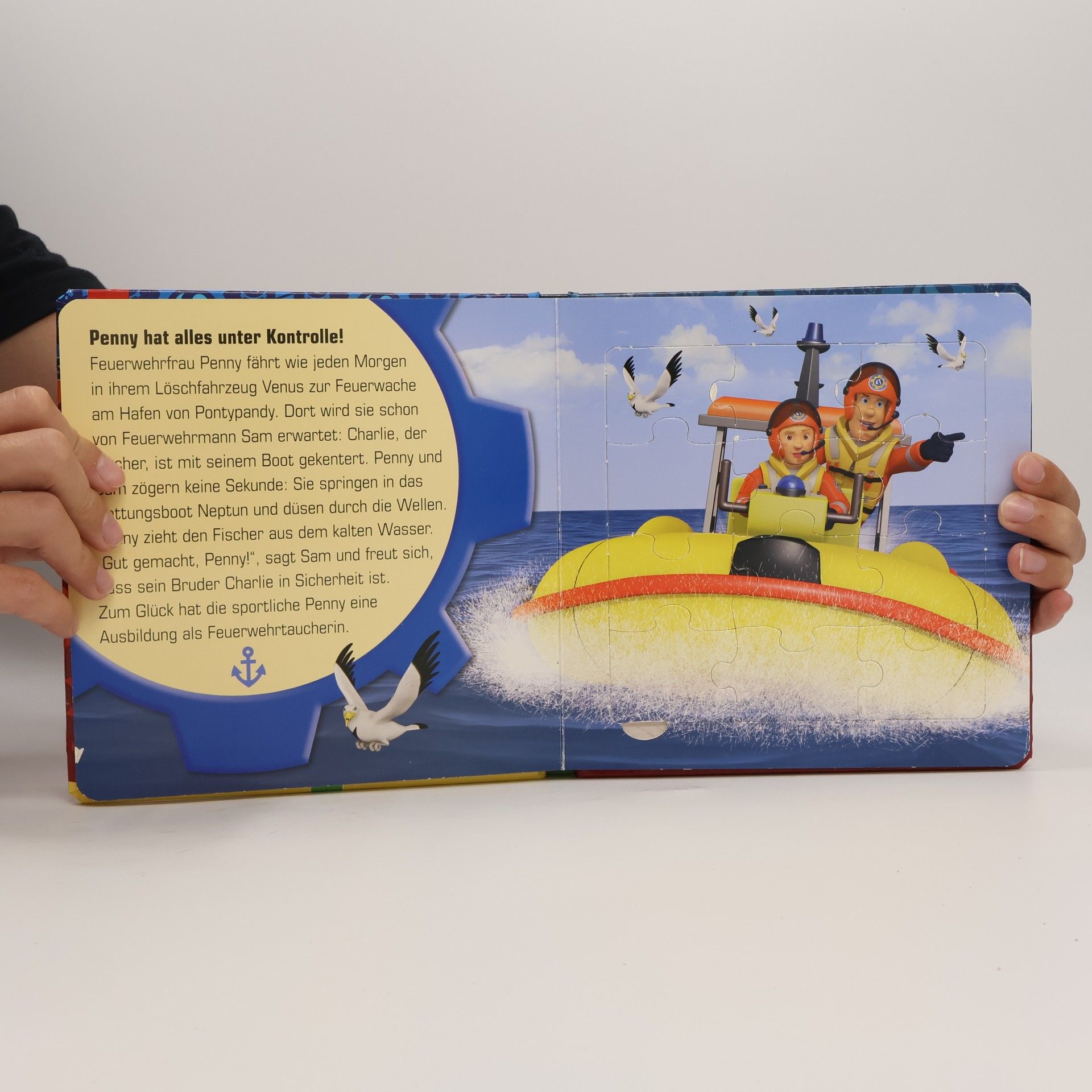 Kolektiv autorů Fireman Sam. Knižka s Puzzle