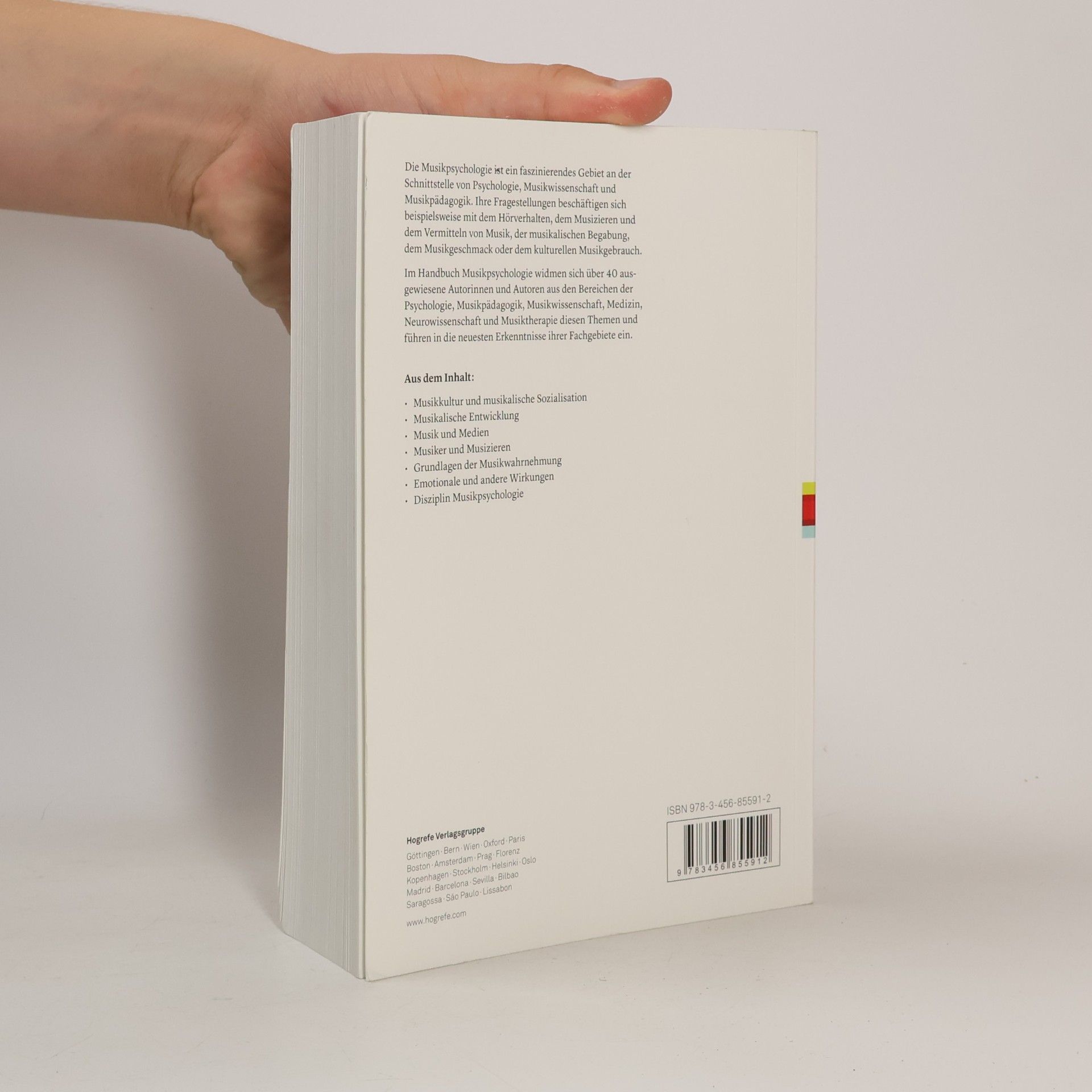 Andreas C. Lehmann Handbuch Musikpsychologie