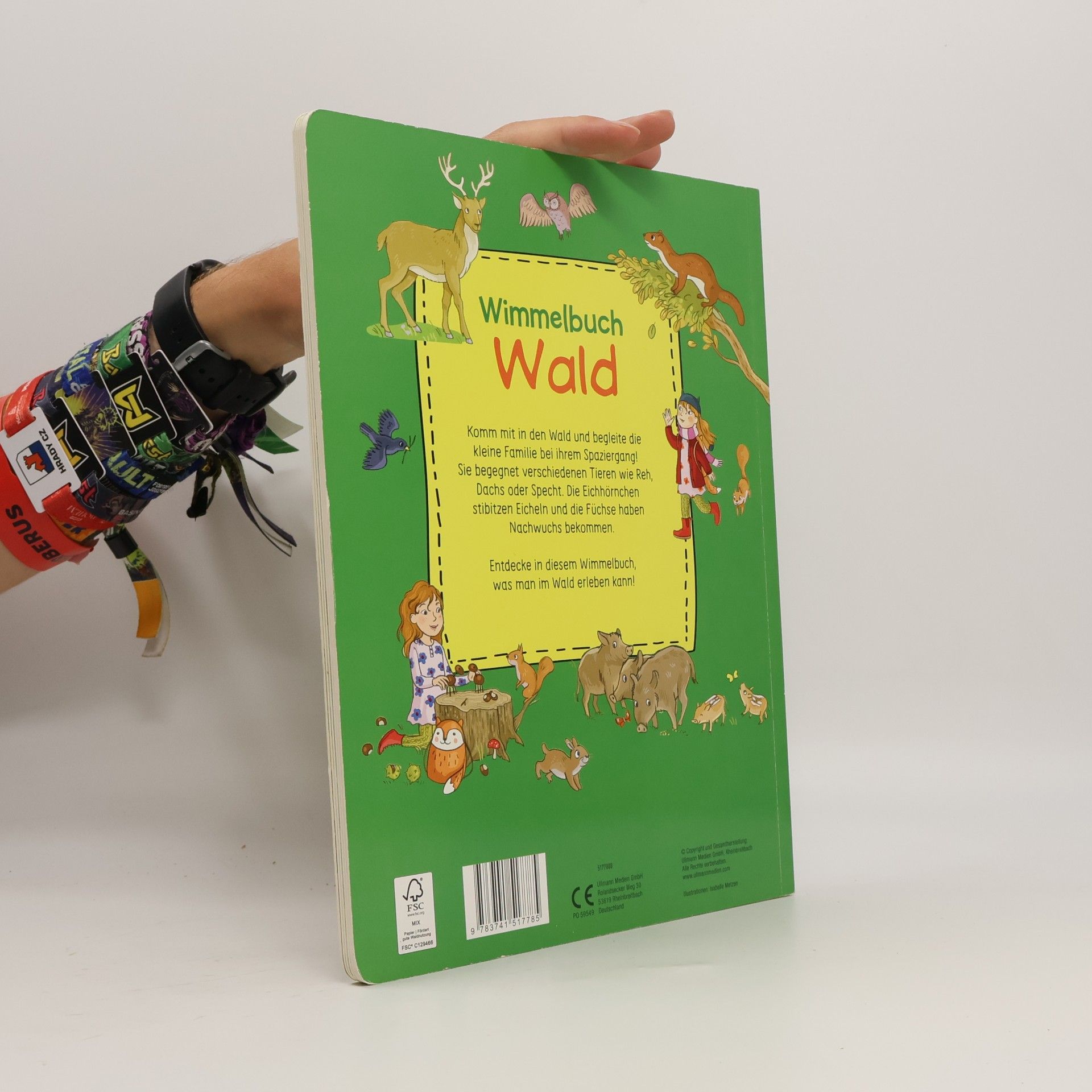 Isabelle Metzen Wimmelbuch Wald - Entdecke in diesem Wimmelbuch, was man im Wald finden kann!