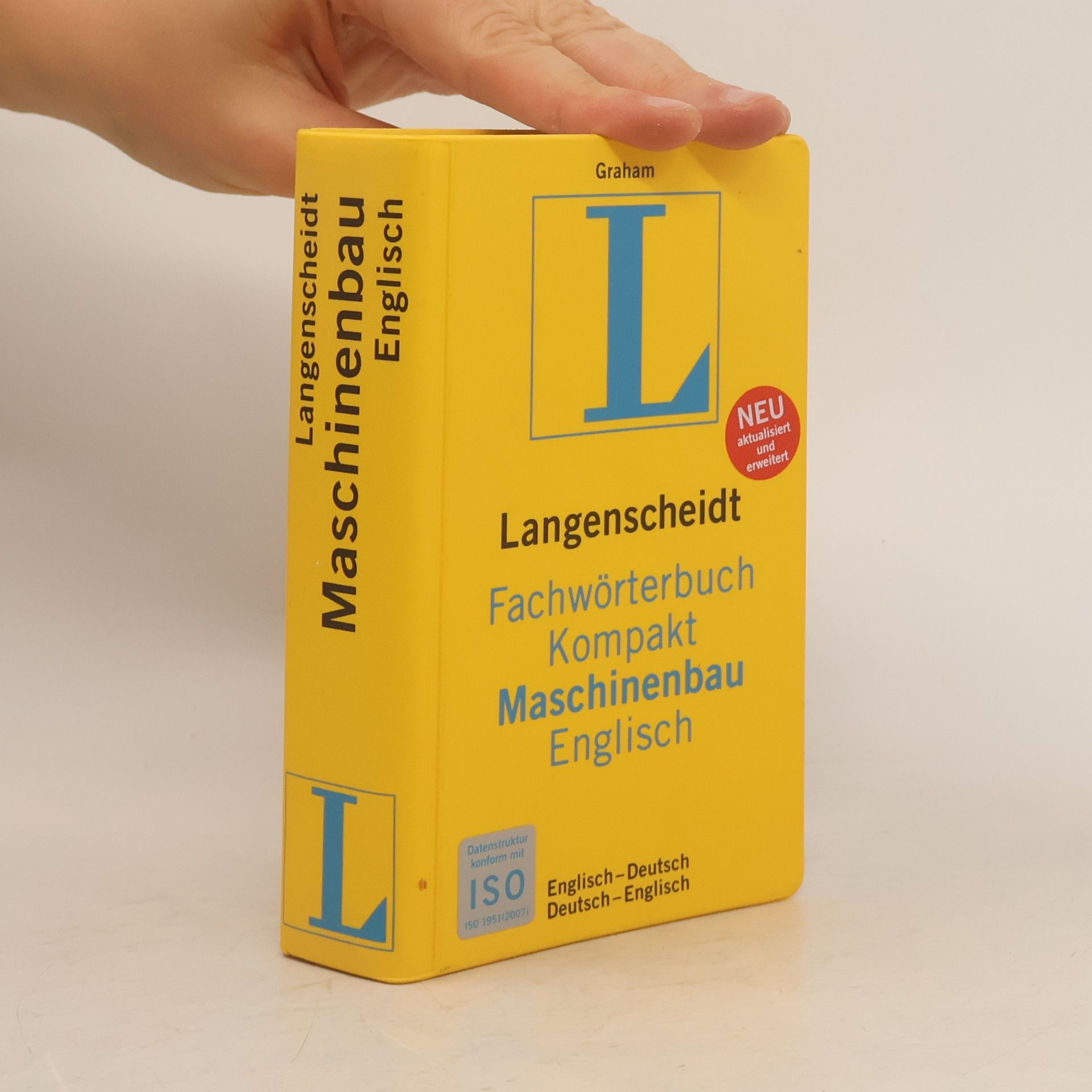 Langenscheidt Fachwörterbuch Kompakt Maschinenbau Englisch