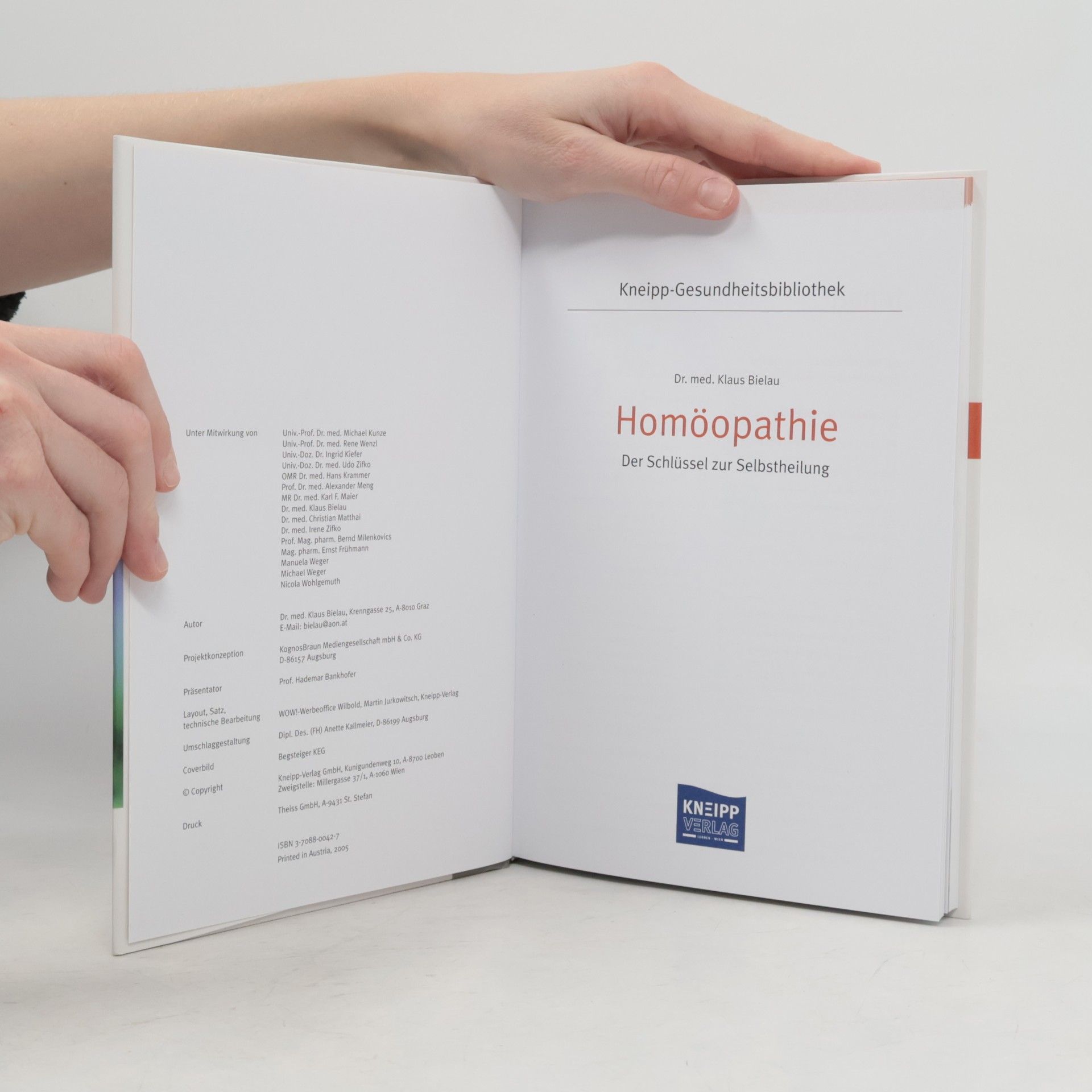 Klaus Bielau Homöopathie. Der Schlüssel zur Selbsteilung