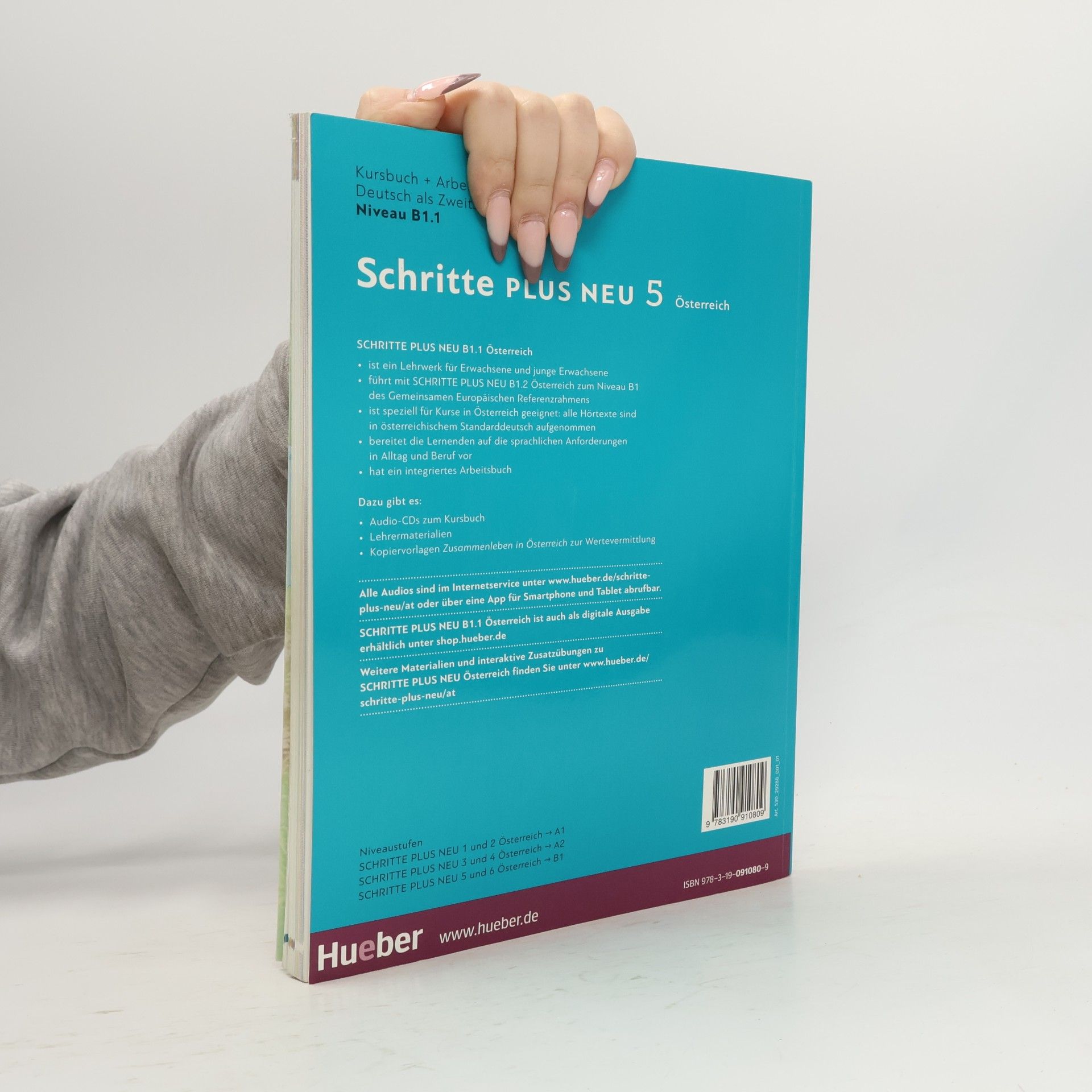 Silke Hilpert Schritte plus Neu 5 - Österreich. Kursbuch und Arbeitsbuch mit Audios online