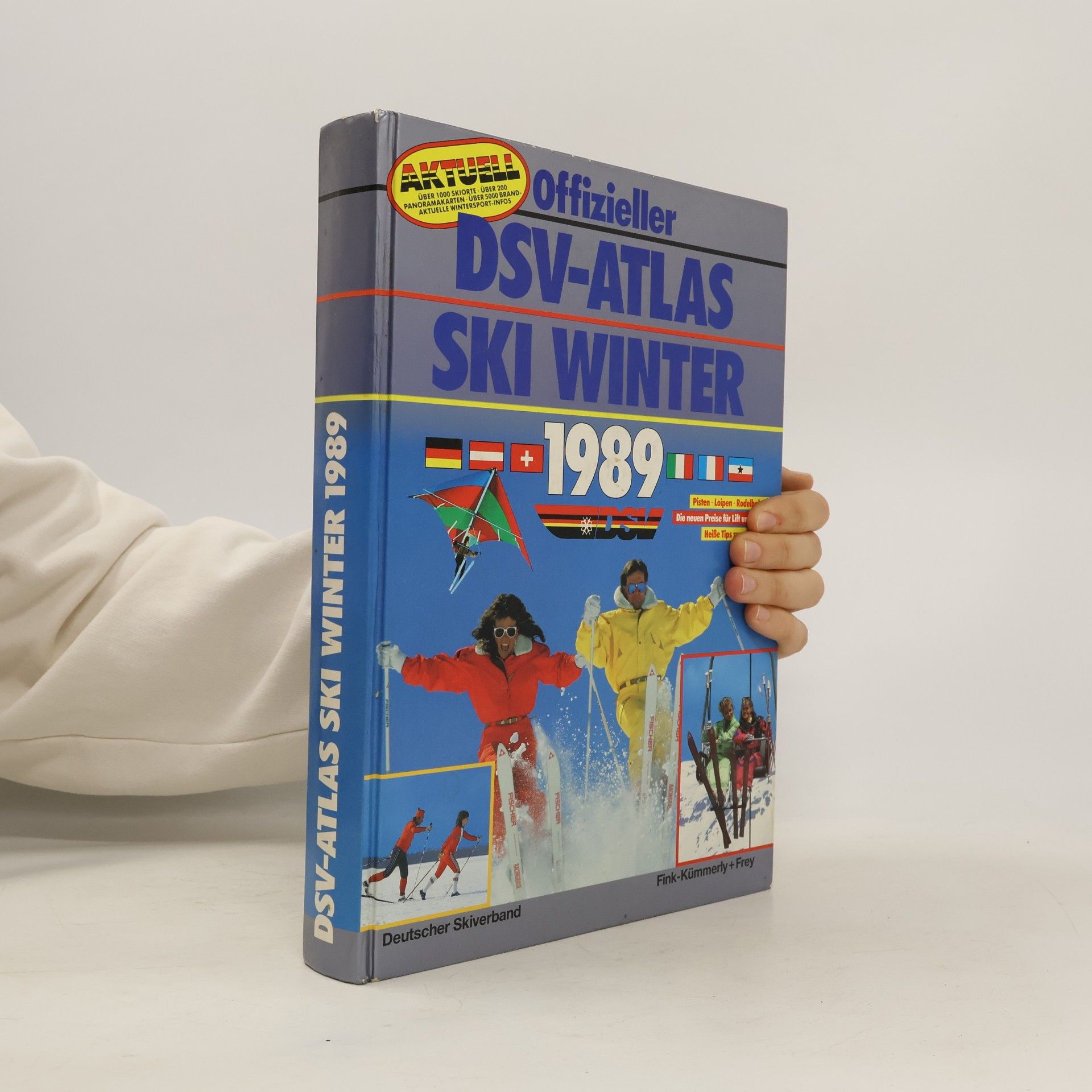 Kolektiv autorů Offizieller DSV-Atlas Ski Winter 1989
