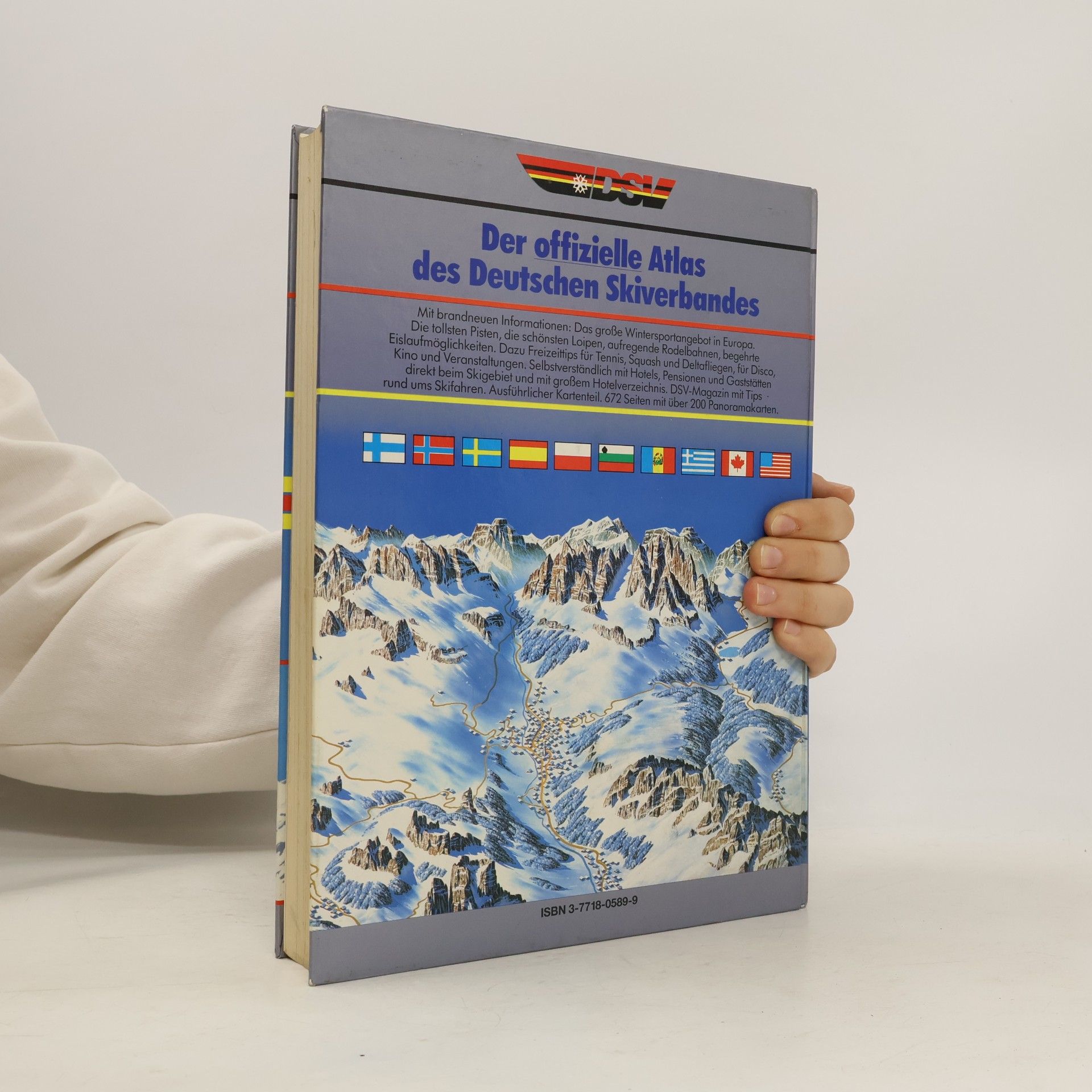 Kolektiv autorů Offizieller DSV-Atlas Ski Winter 1989