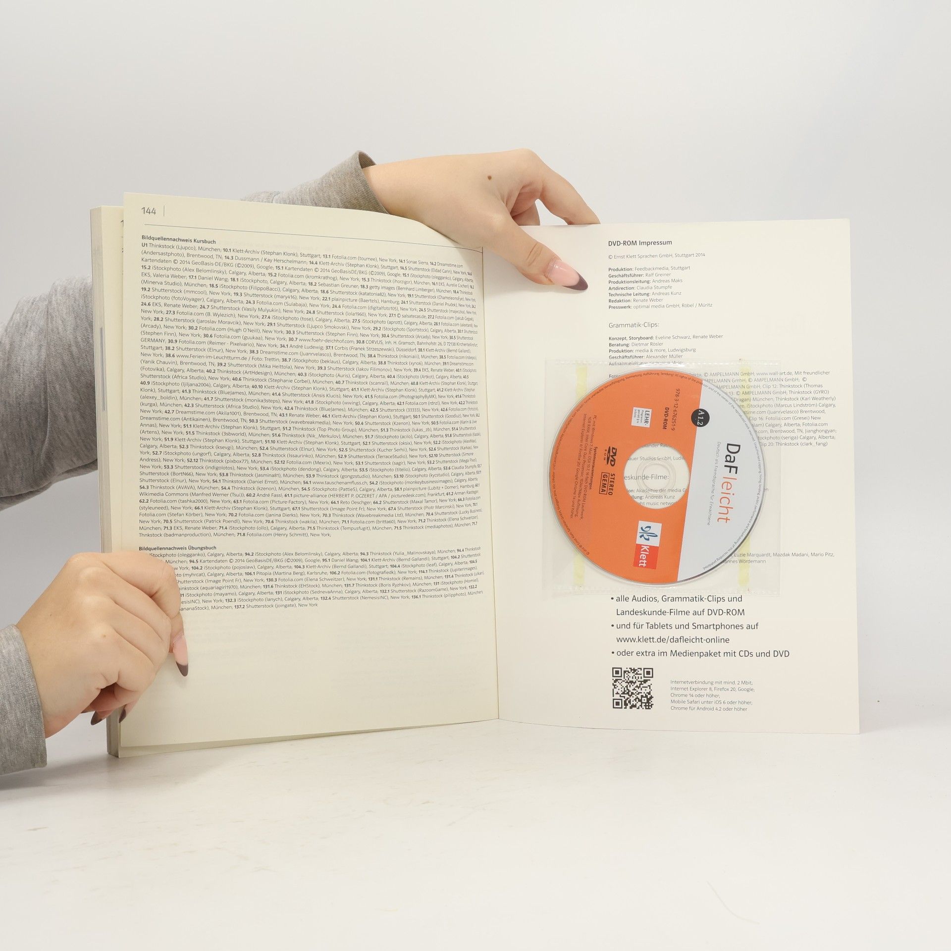 Sabine Jentges DaF leicht : A1.2 : Kurs- und Übungsbuch mit DVD-ROM