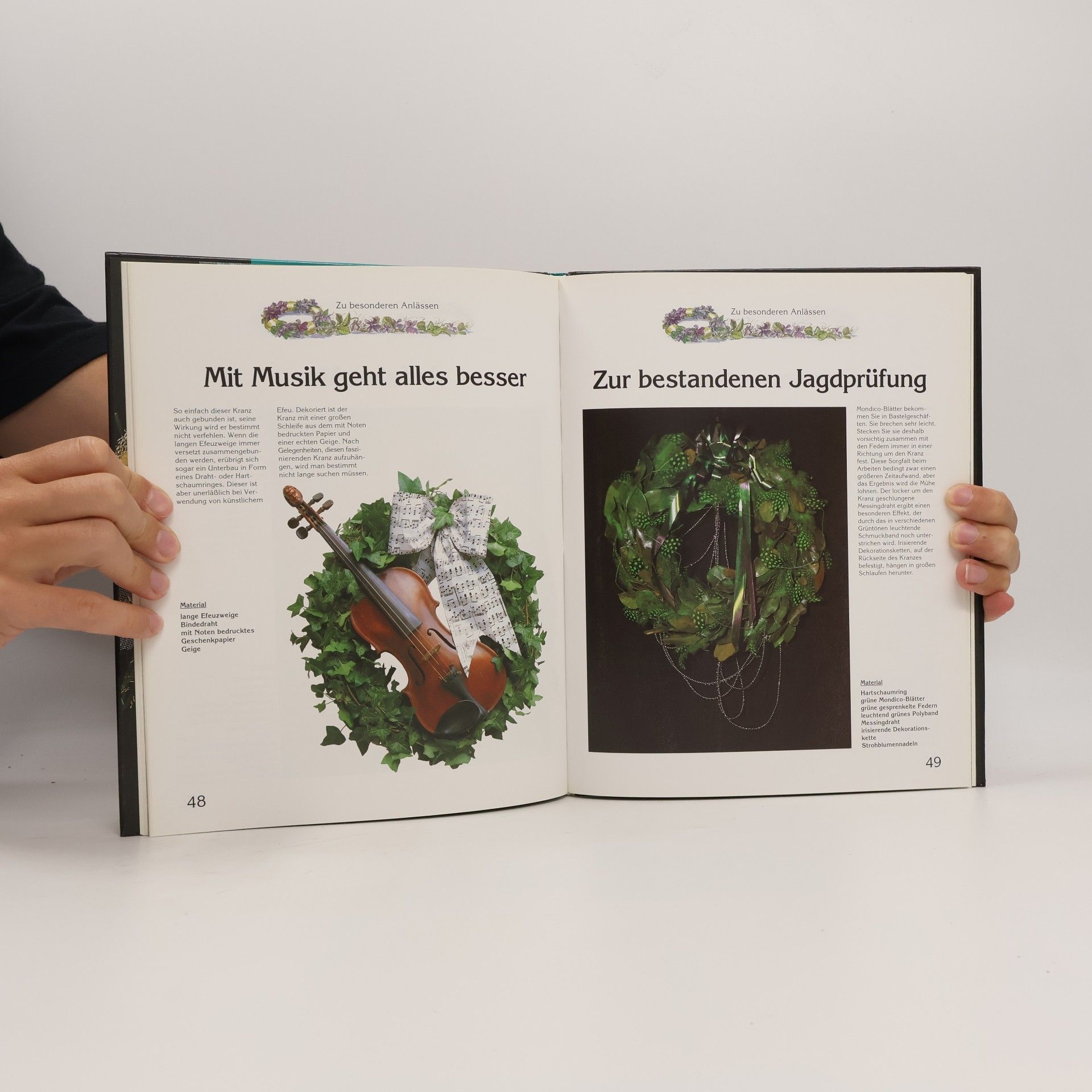 Tür- und Wandkränze kunstvoll binden und dekorieren