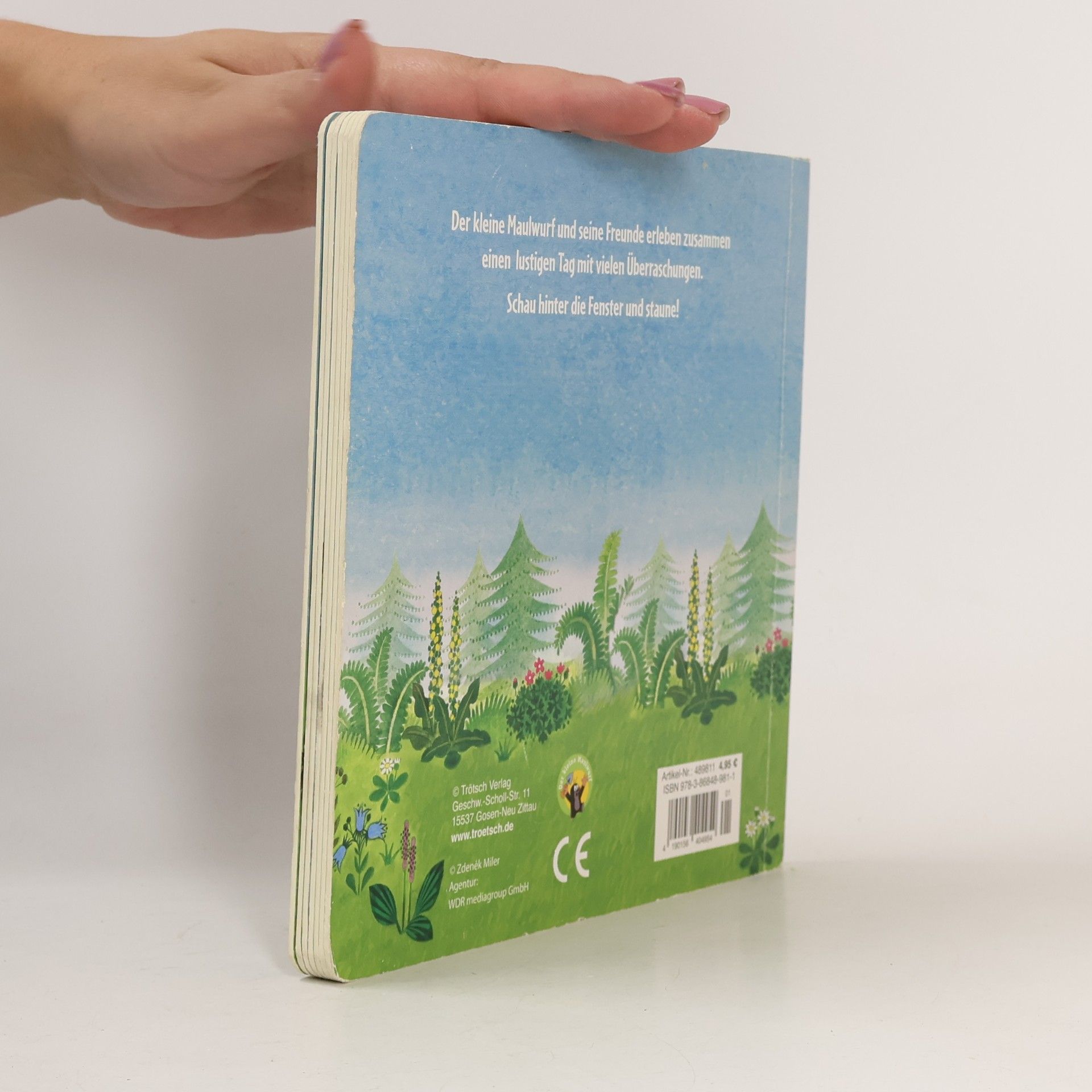 Zdeněk Miler Der kleine Maulwurf Fensterbuch