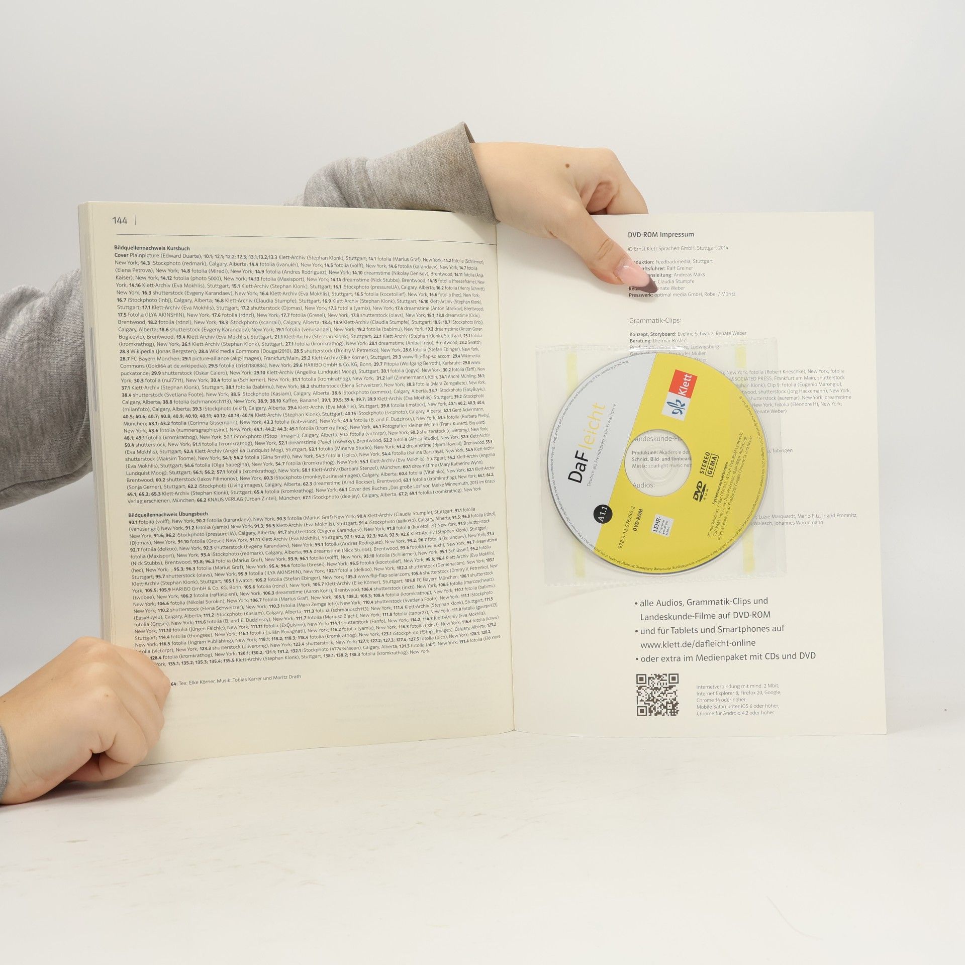 Sabine Jentges DaF leicht. A1.1. Kurs- und Übungsbuch mit DVD-ROM