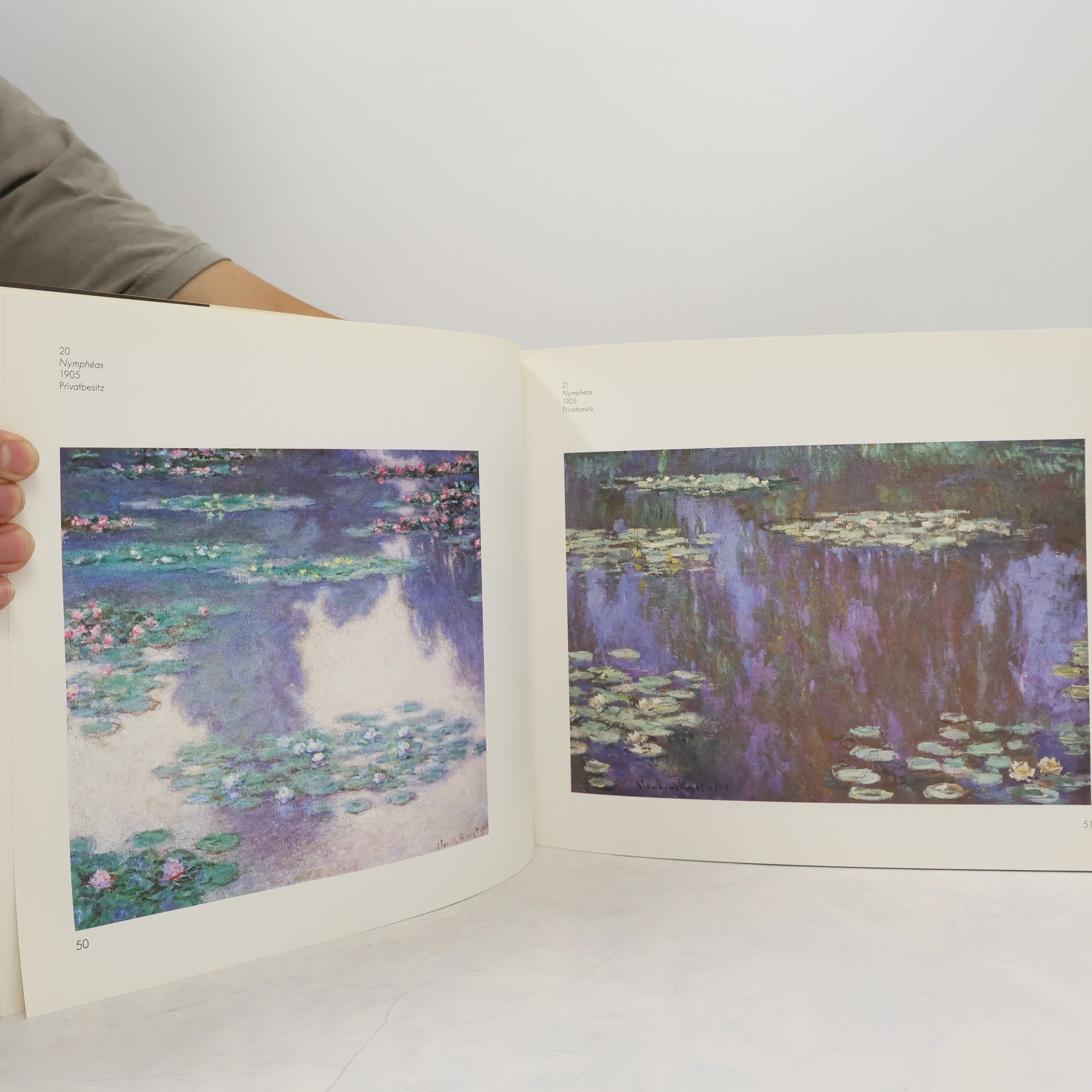 Christian Geelhaar Claude Monet: Nymphéas