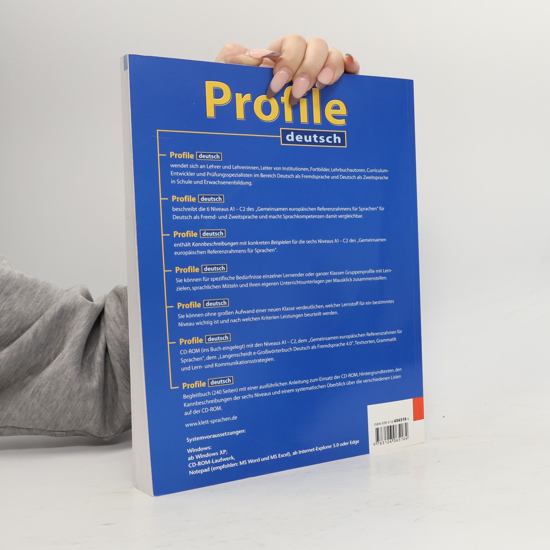 Manuala Glaboniat Profile deutsch : gemeinsamer europäischer Referenzrahmen : Lernzielbestimmungen, Kannbeschreibungen, Kommunikative Mittel : Niveau A1-A2, B1-B2, C1-C2