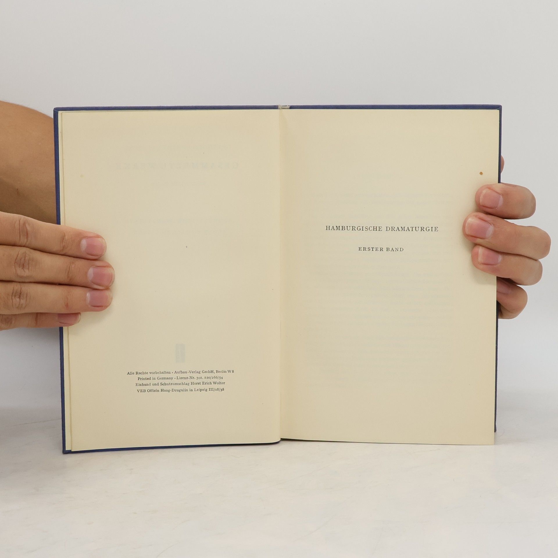 Gotthold Ephraim Lessing Gesammelte Werke