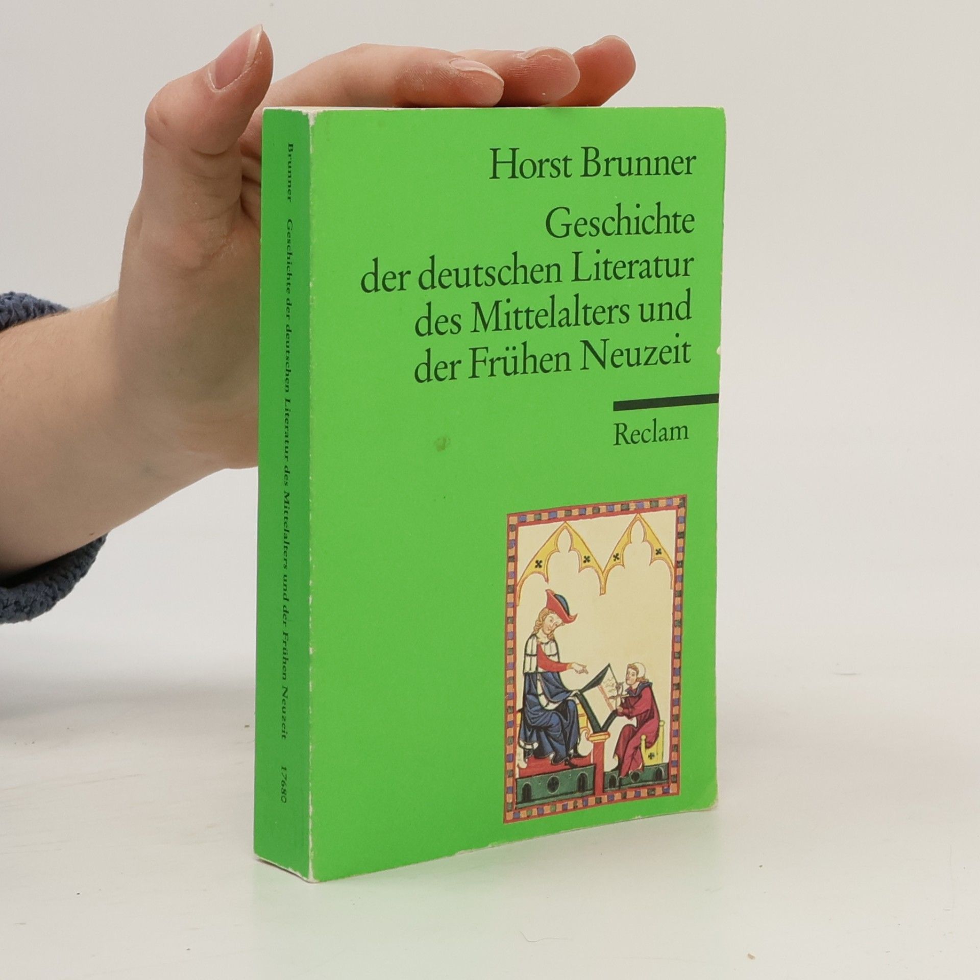 Horst Brunner Geschichte der deutschen Literatur des Mittelalters und der Frühen Neuzeit im Überblick