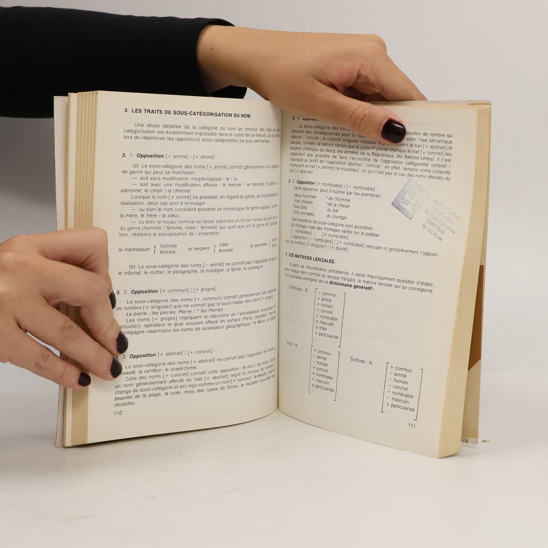 Jean Le Galliot Description générative et transformationnelle de la langue française