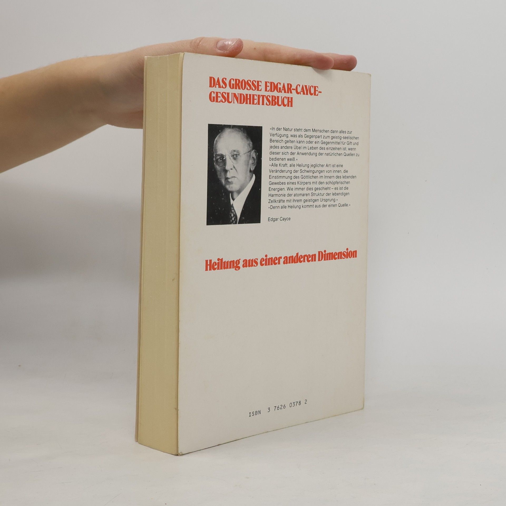 Harold J. Reilly Das grosse Edgar-Cayce-Gesundheits-Buch