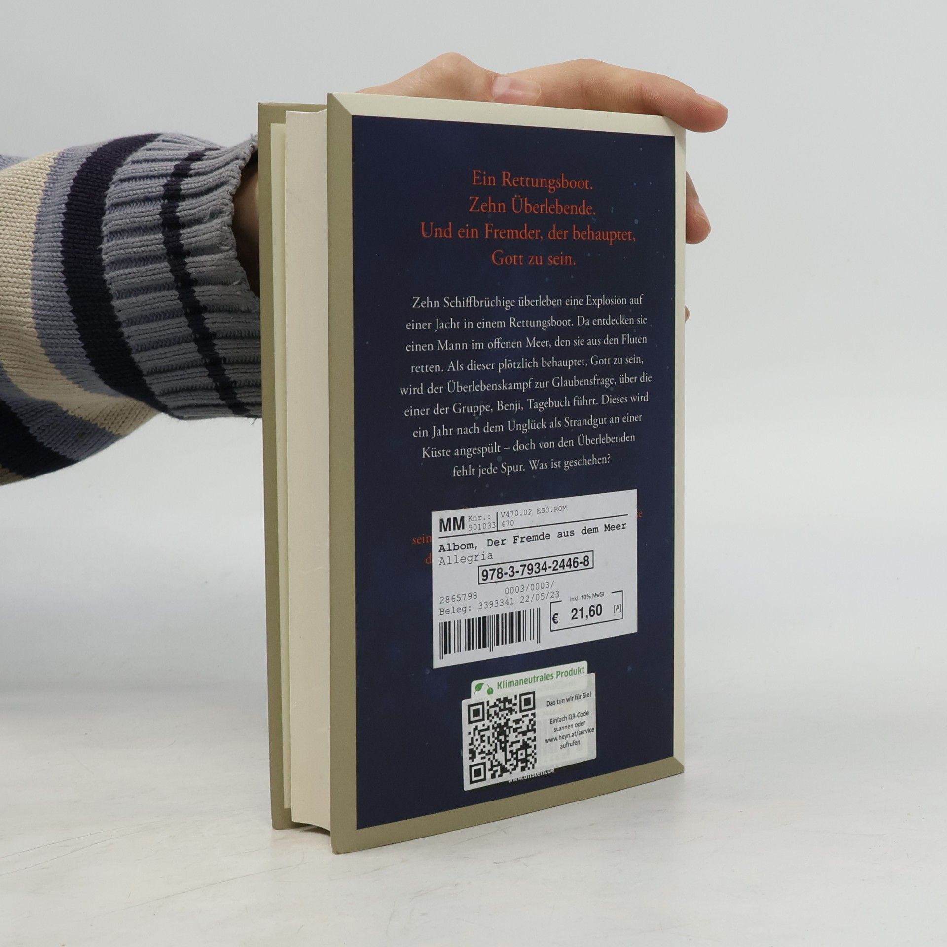 Mitch Albom Der Fremde aus dem Meer oder Die Macht des Glaubens