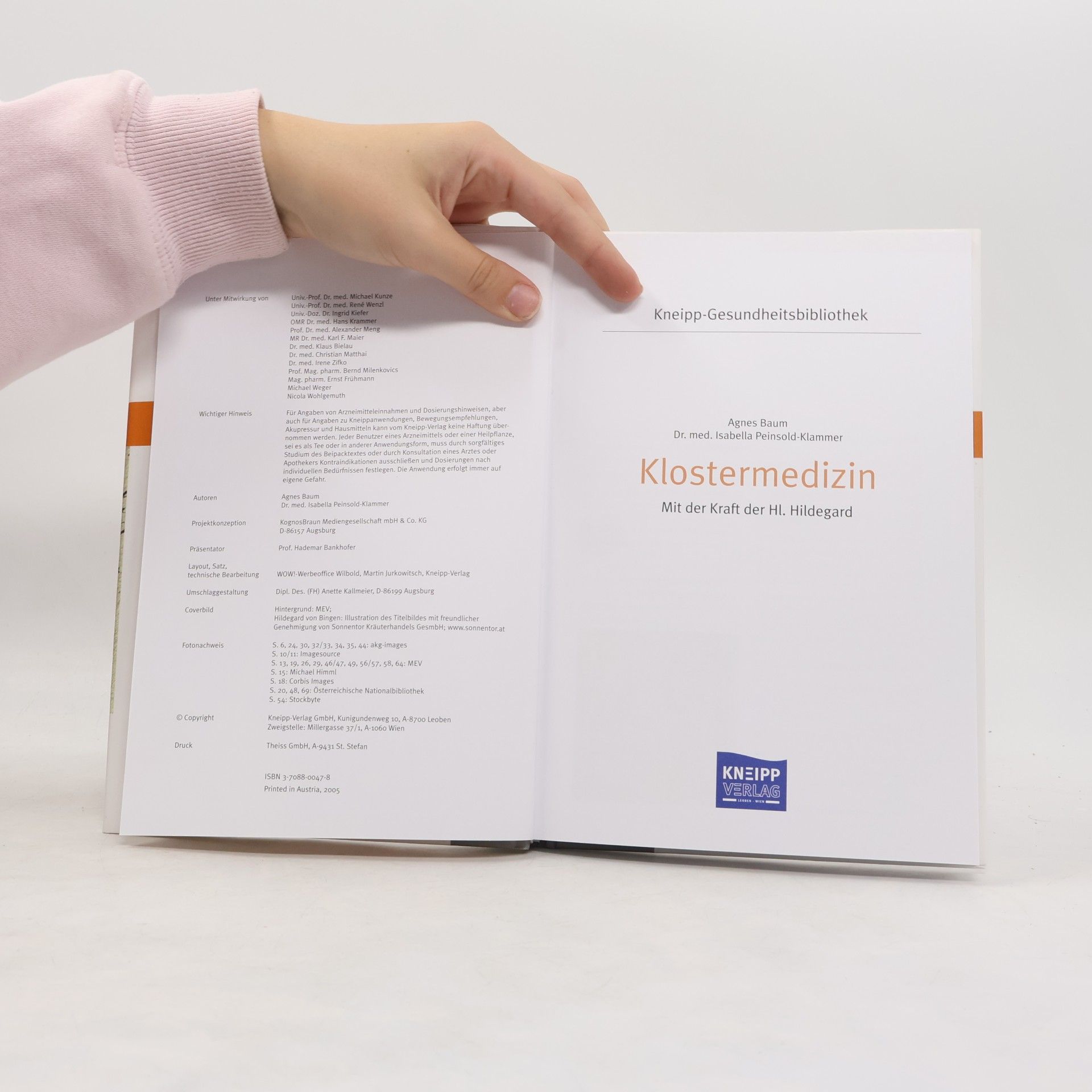 Agnes Baum Kneipp-Gesundheitsbibliothek - 7: Klostermedizin