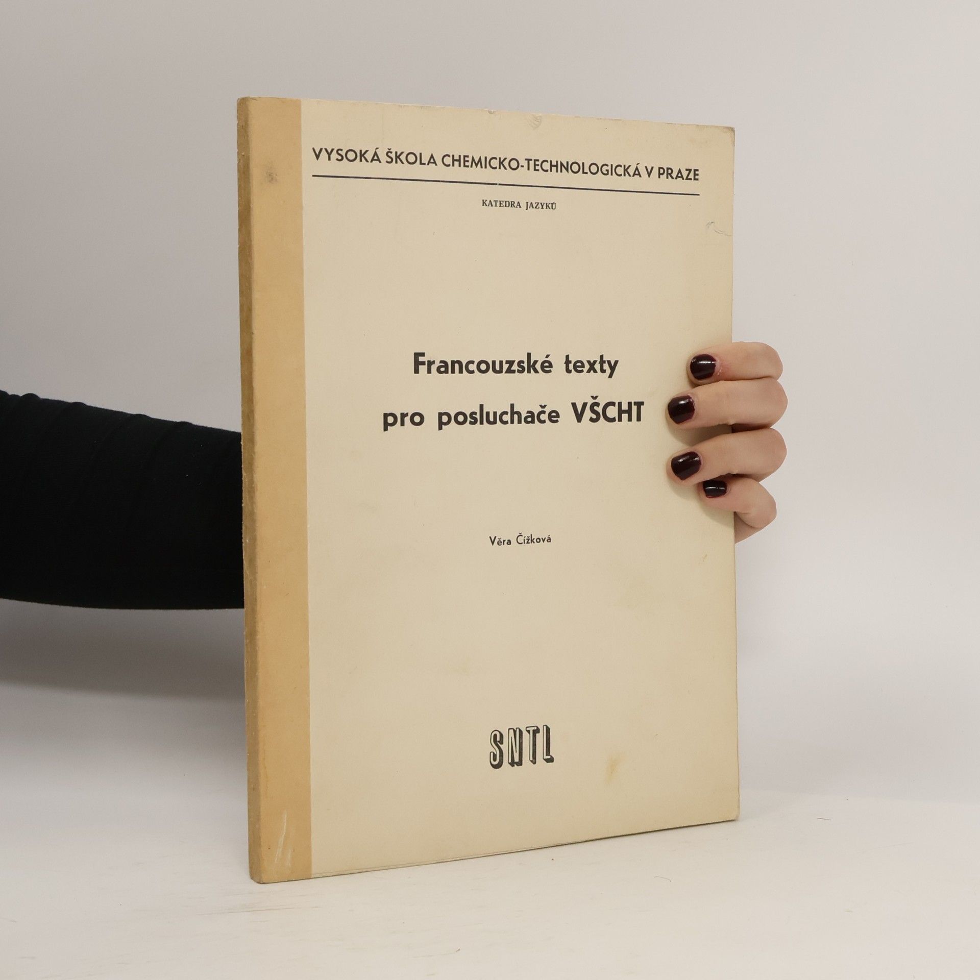 Francouzské texty pro posluchače VŠCHT