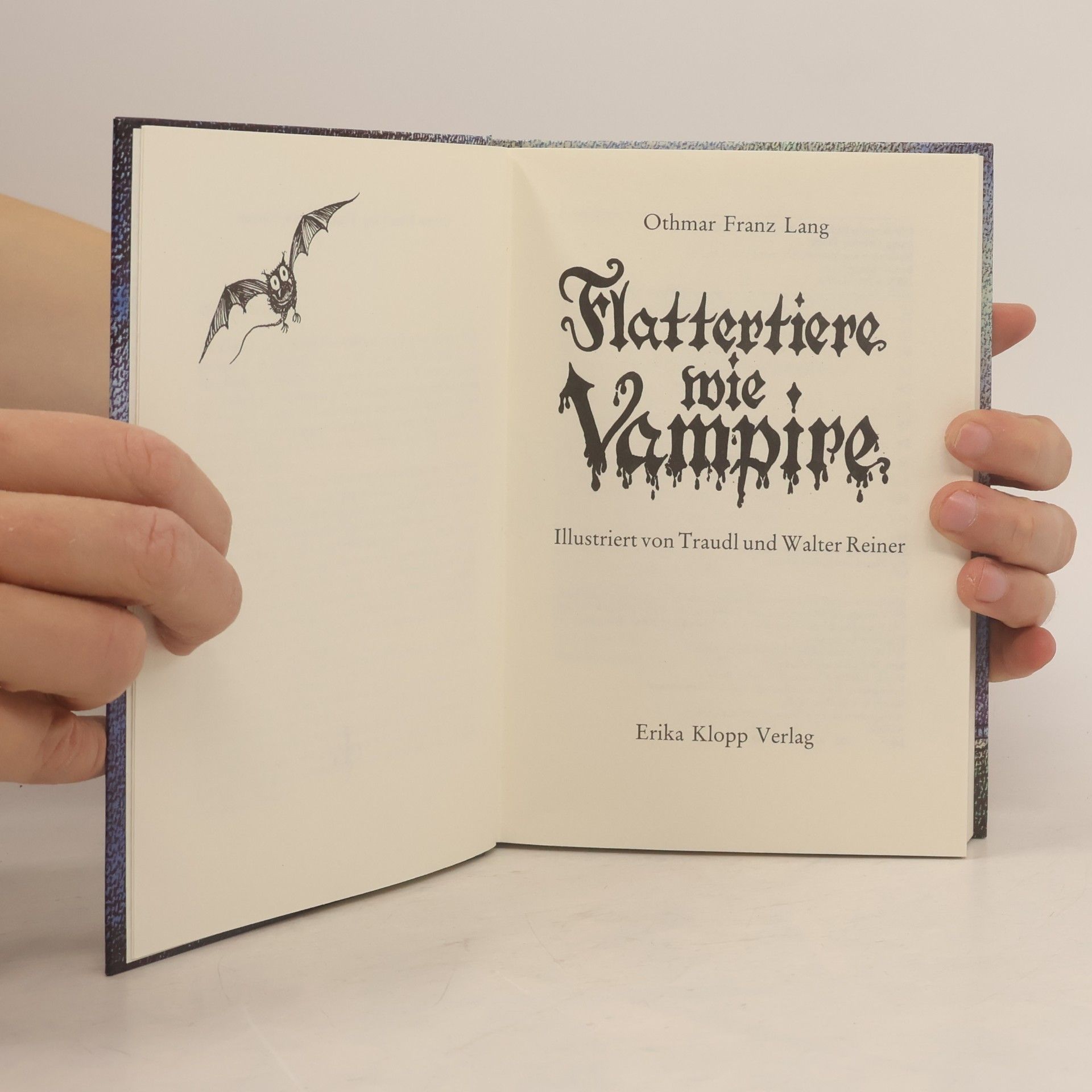Othmar Franz Lang Flattertiere wie Vampire