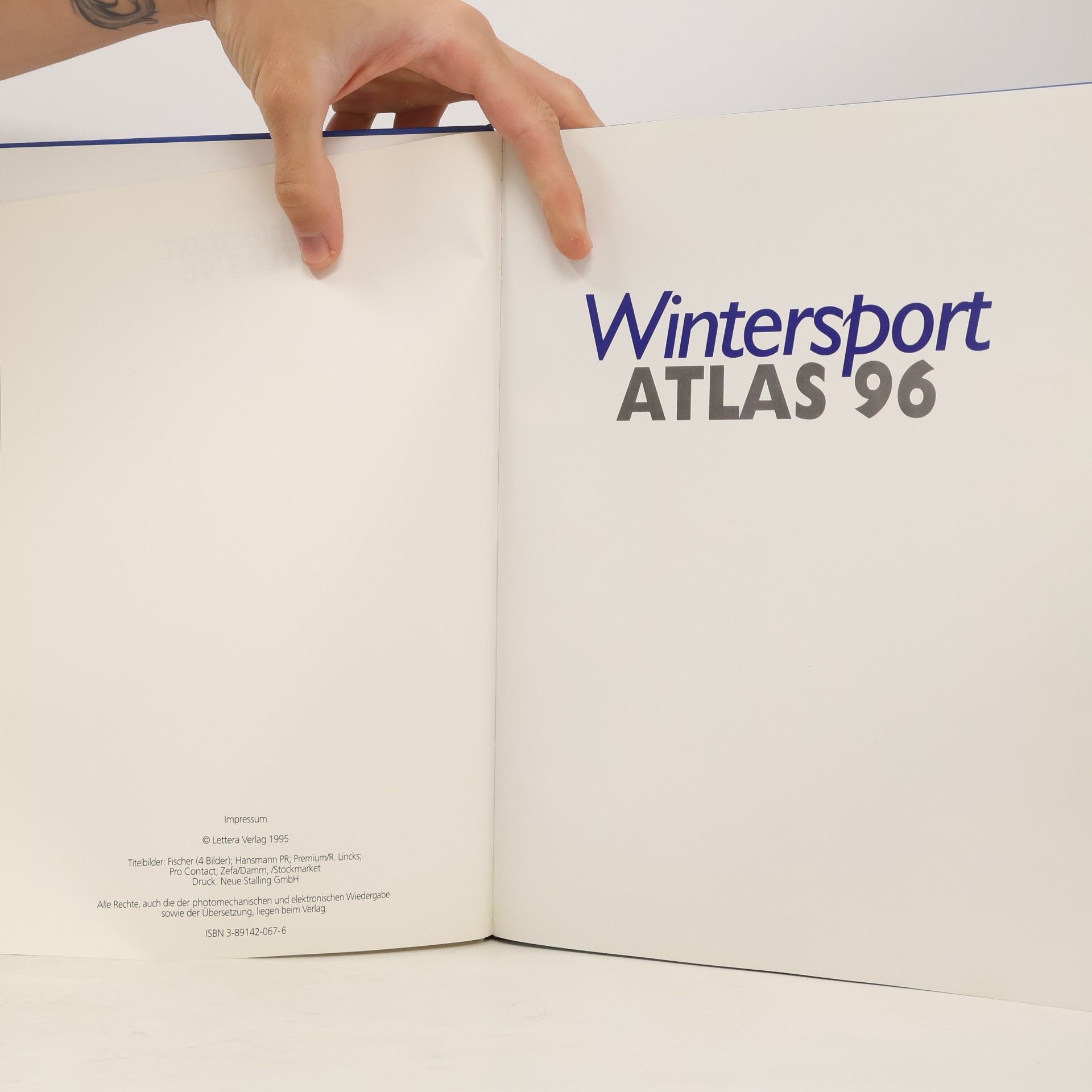Kolektiv autorů Wintersport Atlas ´96