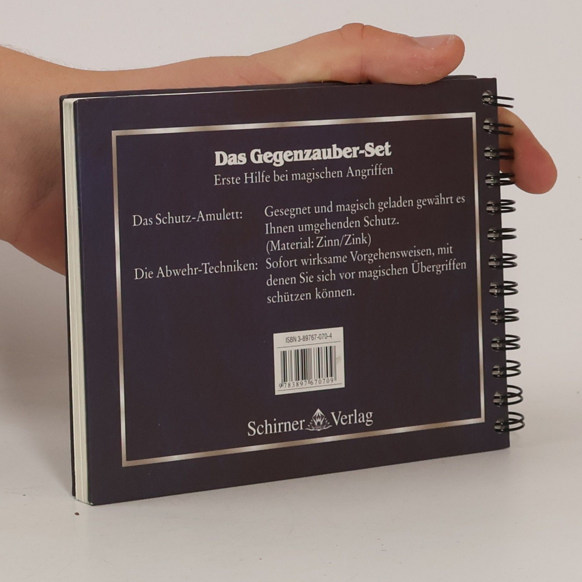 Iris Rinkenbach Gegenzauber-Set. Mit geladenem Schutz-Amulett