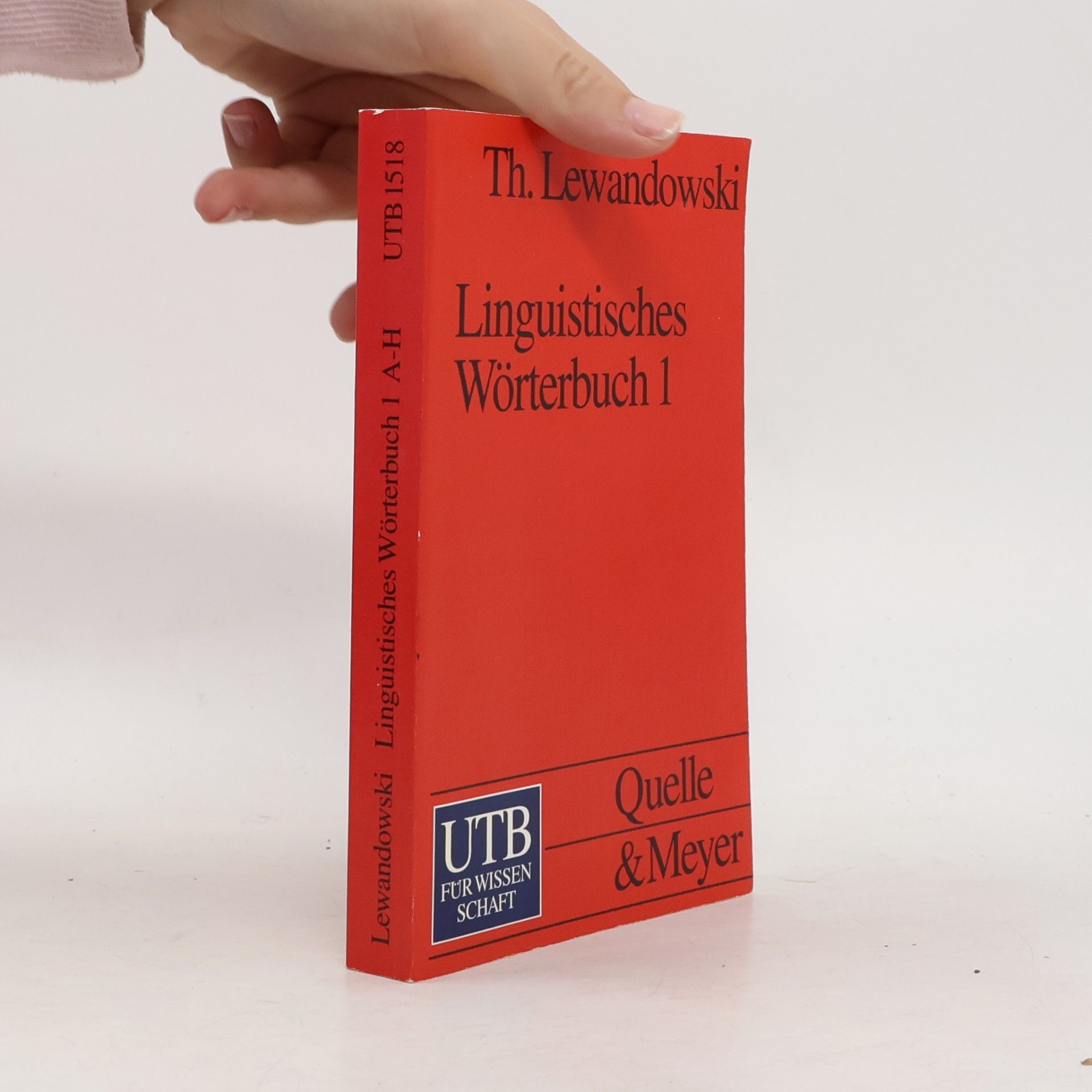 Autorenkollektiv Linguistisches Wörterbuch 1 A-H