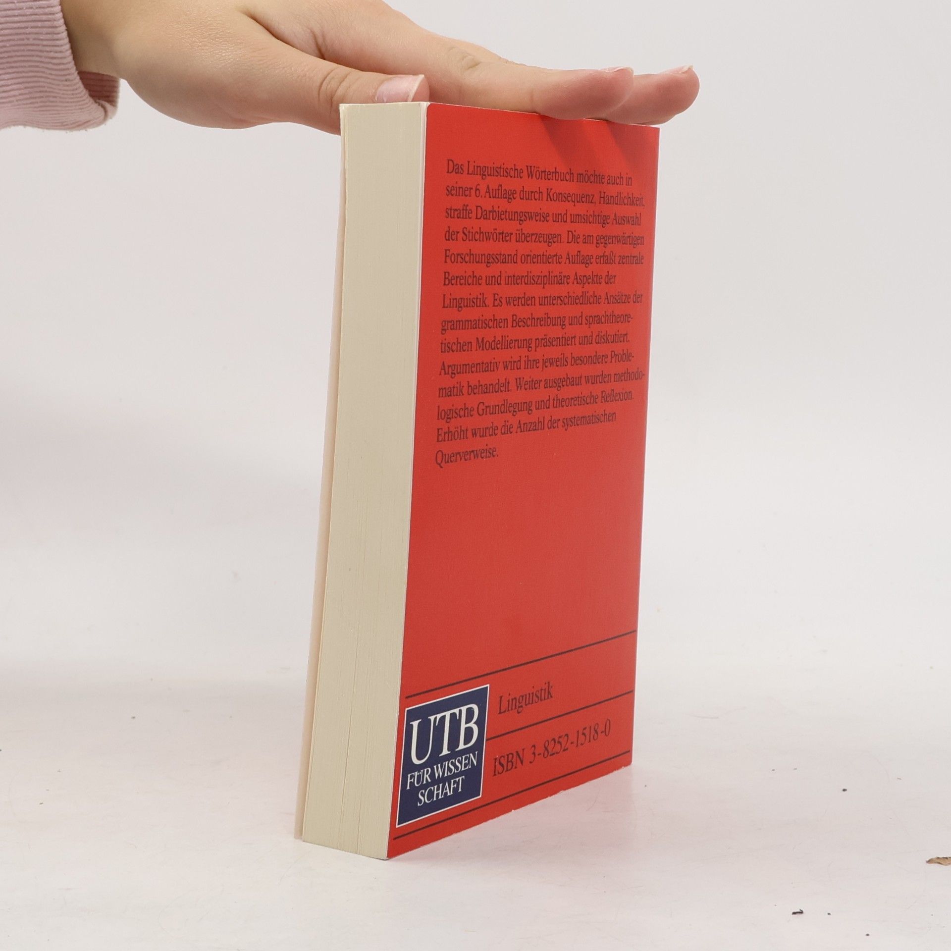 Autorenkollektiv Linguistisches Wörterbuch 1 A-H