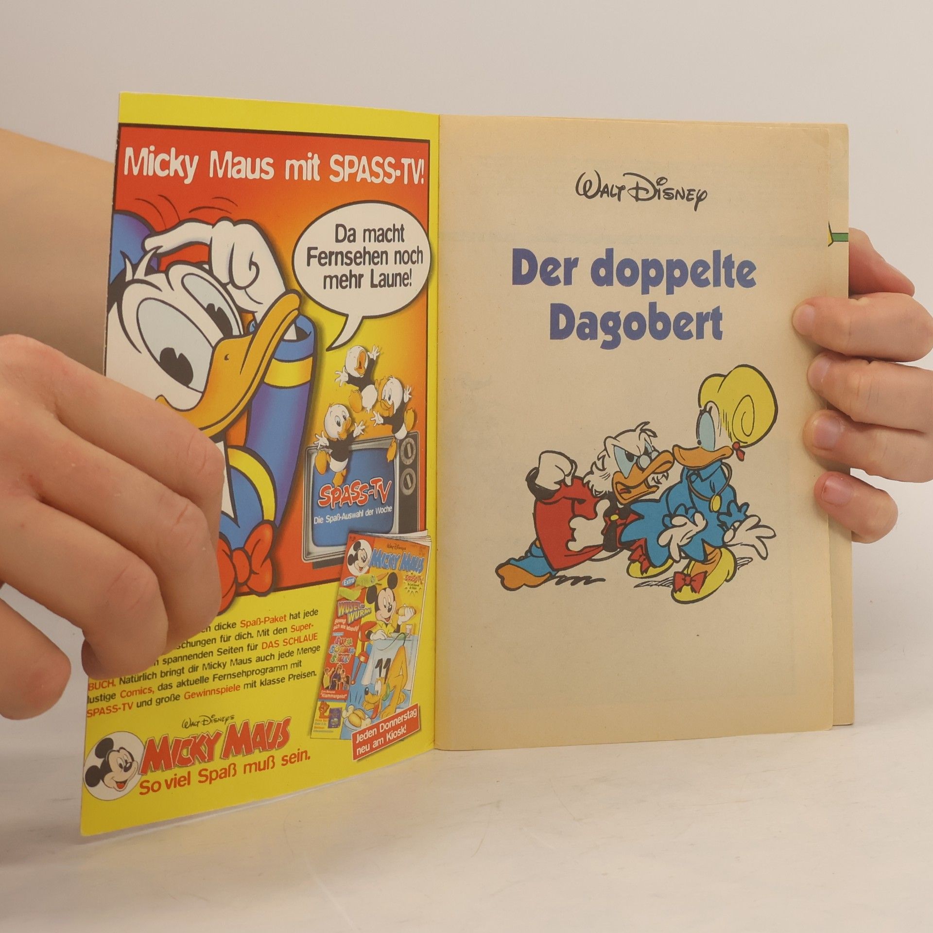 Walt Disney Lustiges Taschenbuch Nr. 216. Der doppelte Dagobert