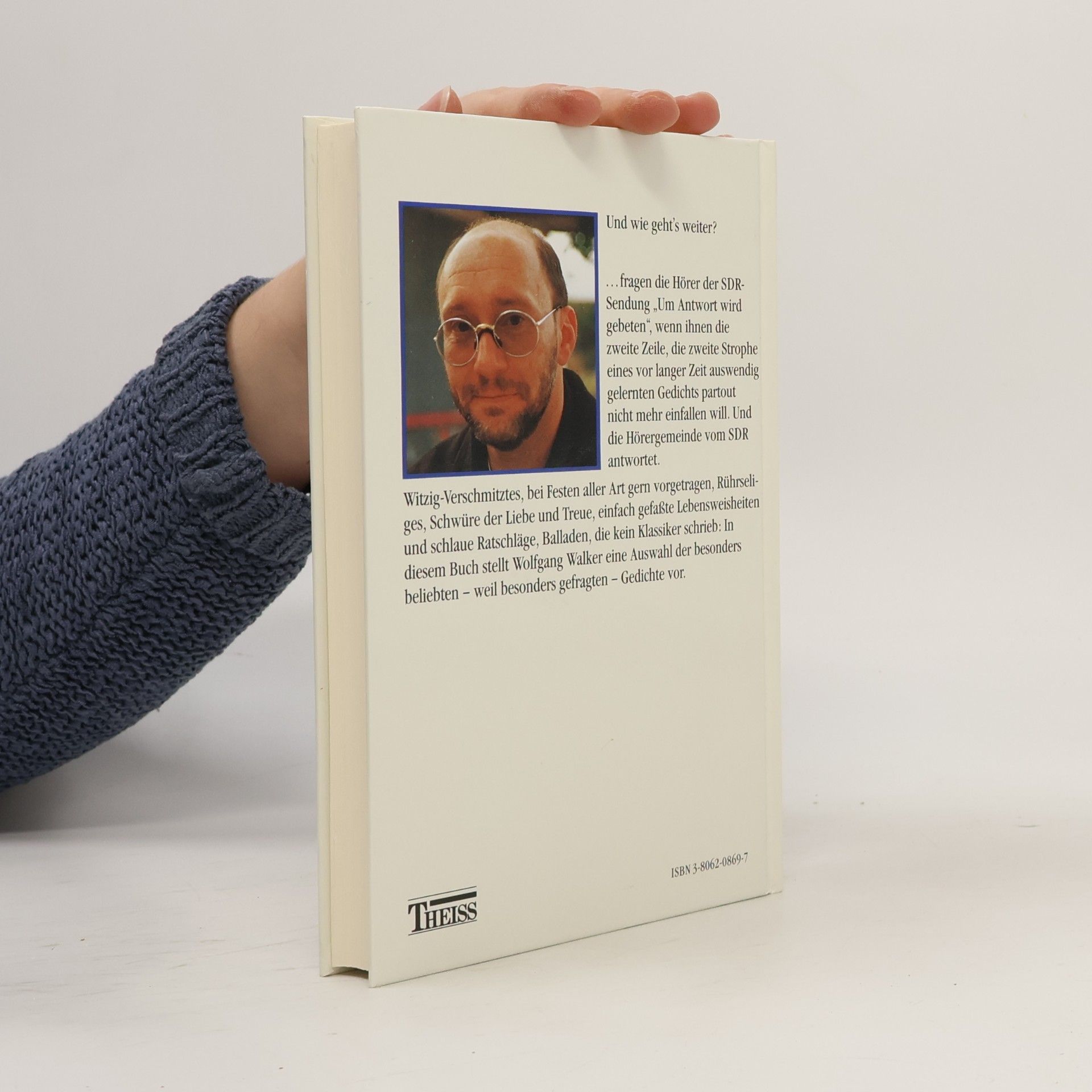 Wolfgang Walker Du, Mutter, wenn ich grösser bin
