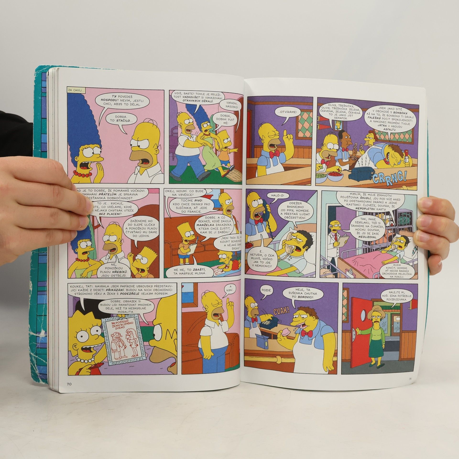 Matt Groening Simpsonovi: Komiks k popukání