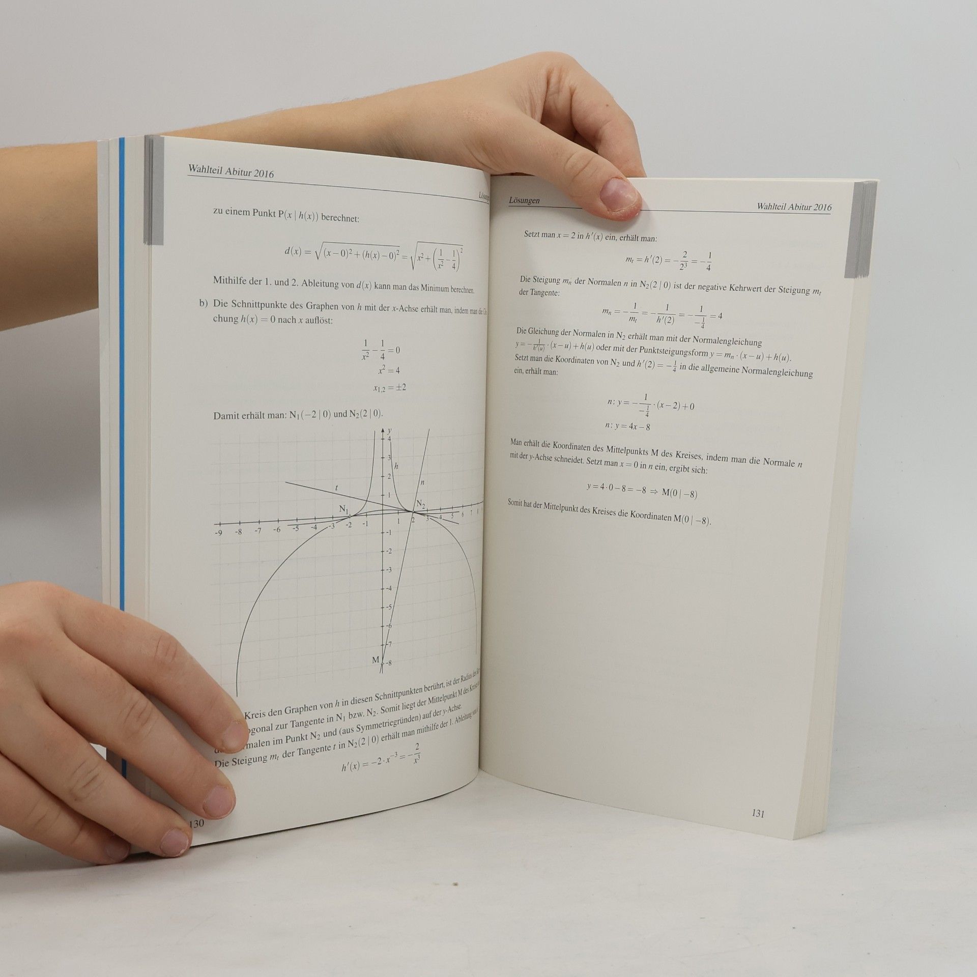 Robert Neumann Erfolg im Mathe-Abi 2019. Wahlteil Baden-Württemberg