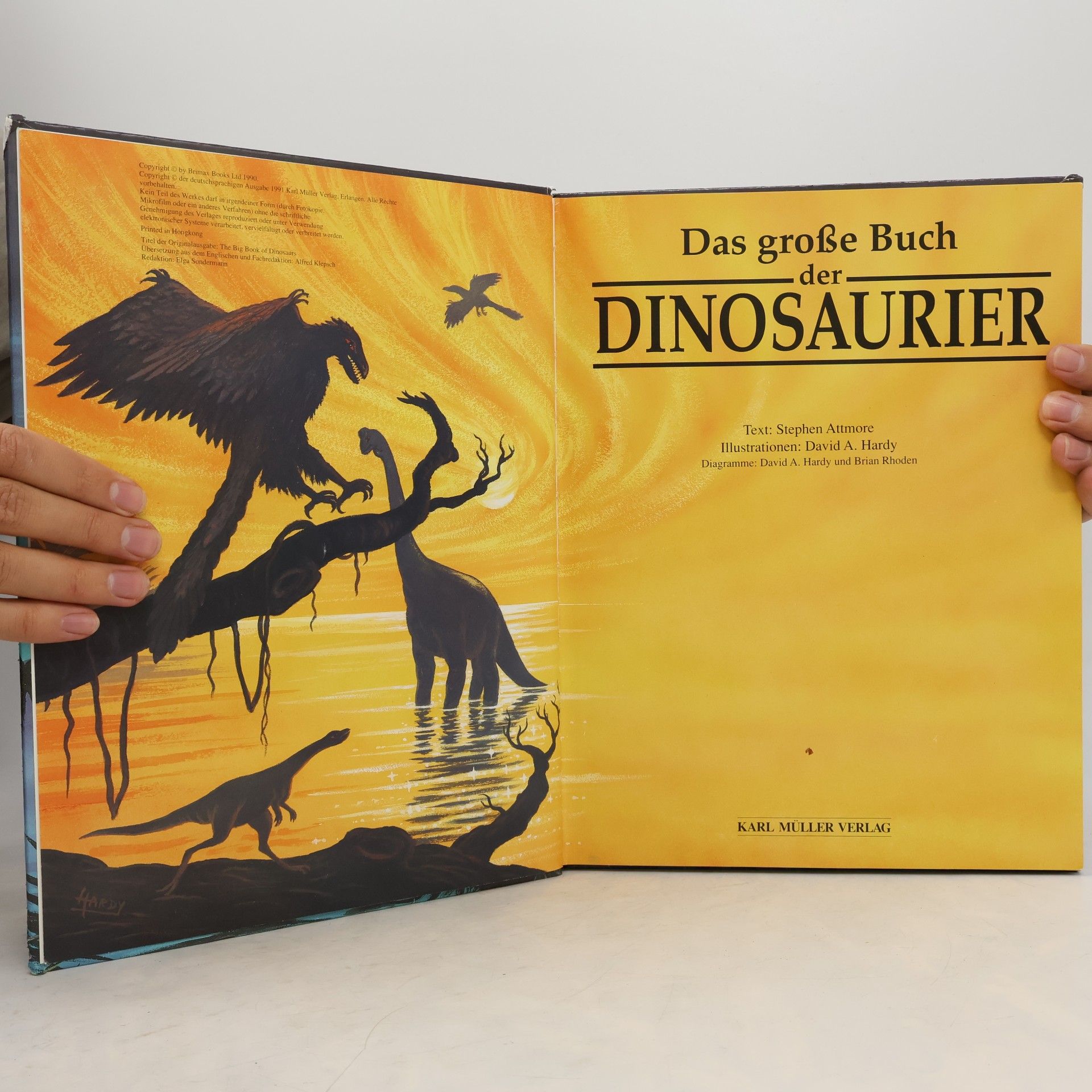 Stephen Attmore Das große Buch der Dinosaurier