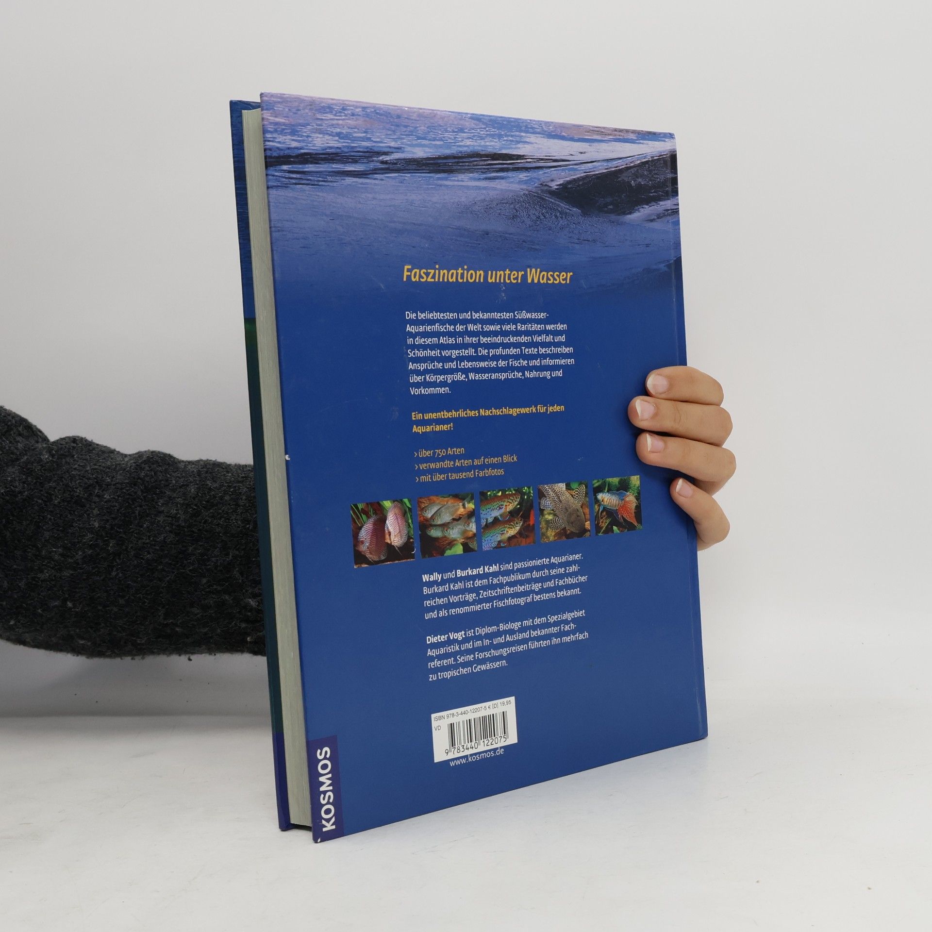 Wally Kahl Kosmos-Atlas Aquarienfische